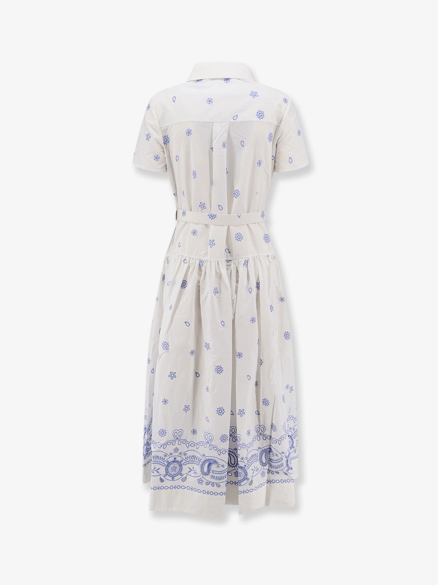 Long cotton dress with all-over contrasting embroidery.webp