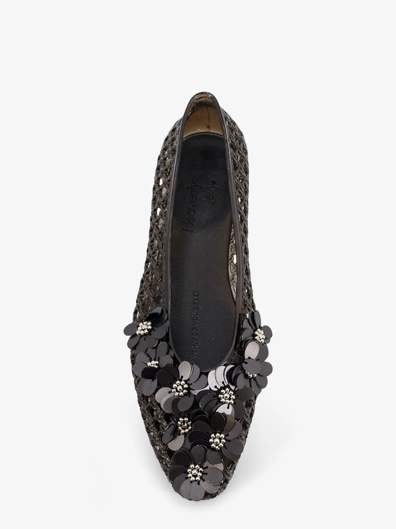 Nova Pvc ballerinas with frontal detail