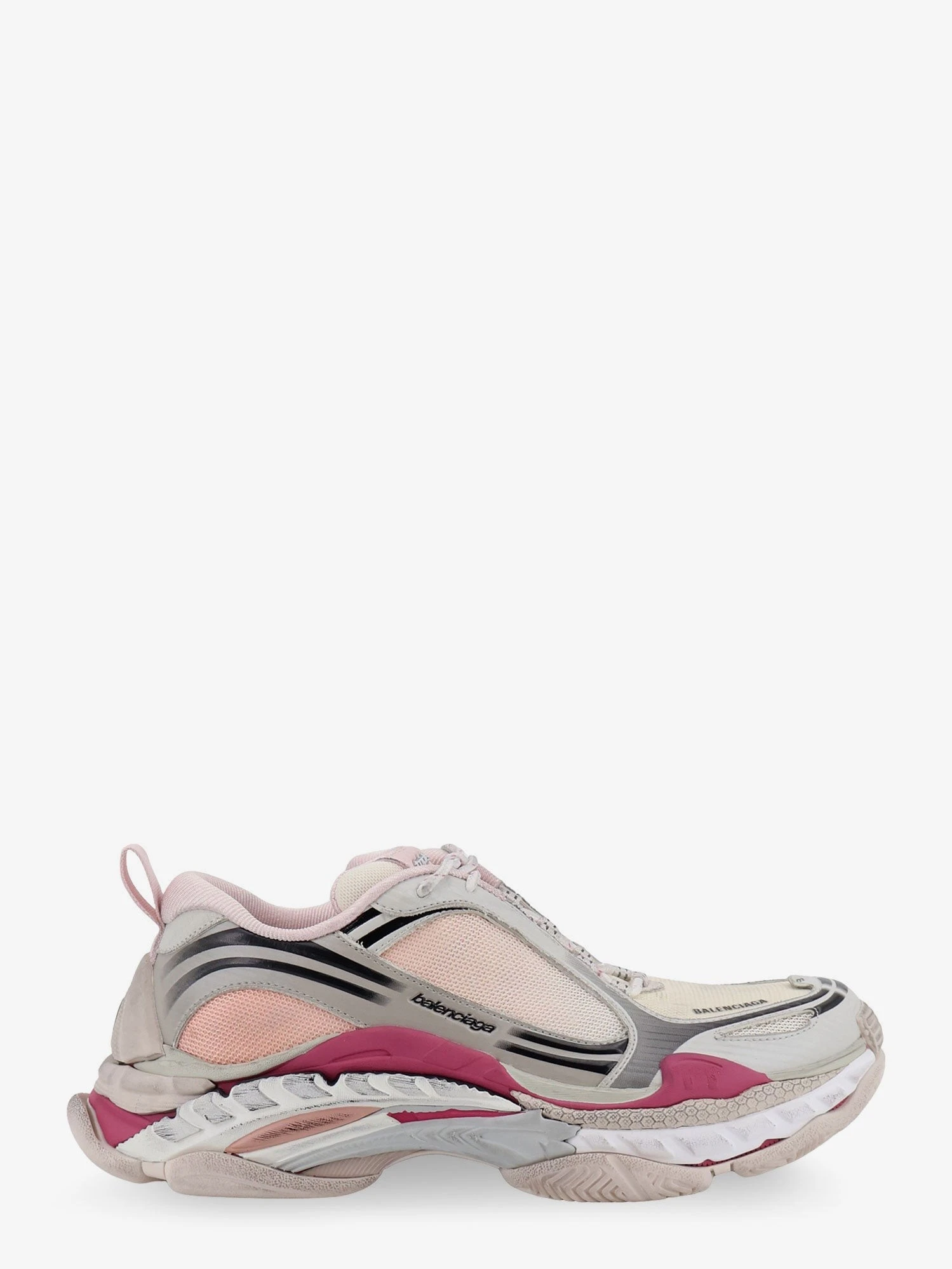 Triple S.2 Gandient sneakers in mesh and nylon with used effect.webp