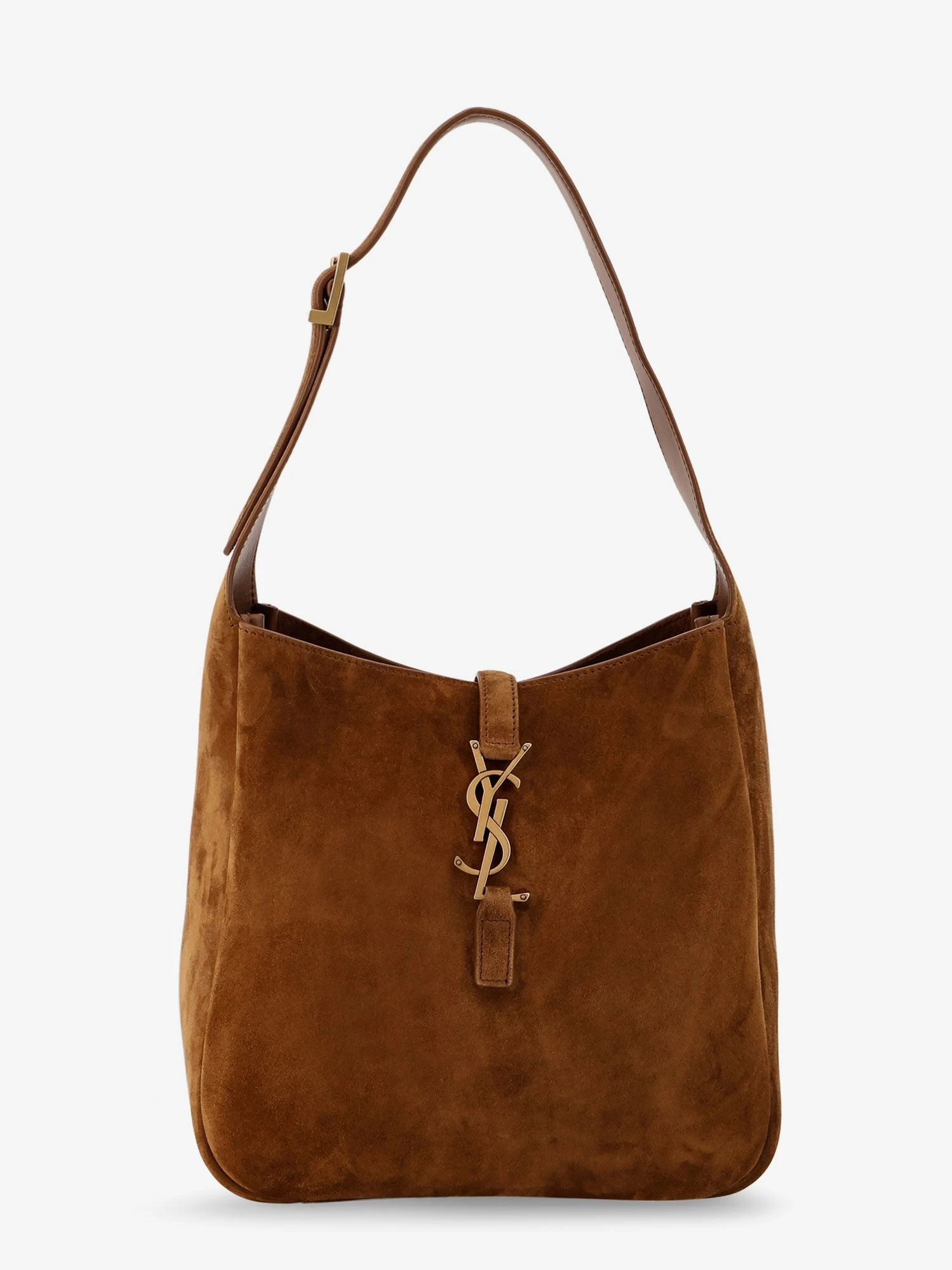 Le 5 à 7 suede shoulder bag.webp