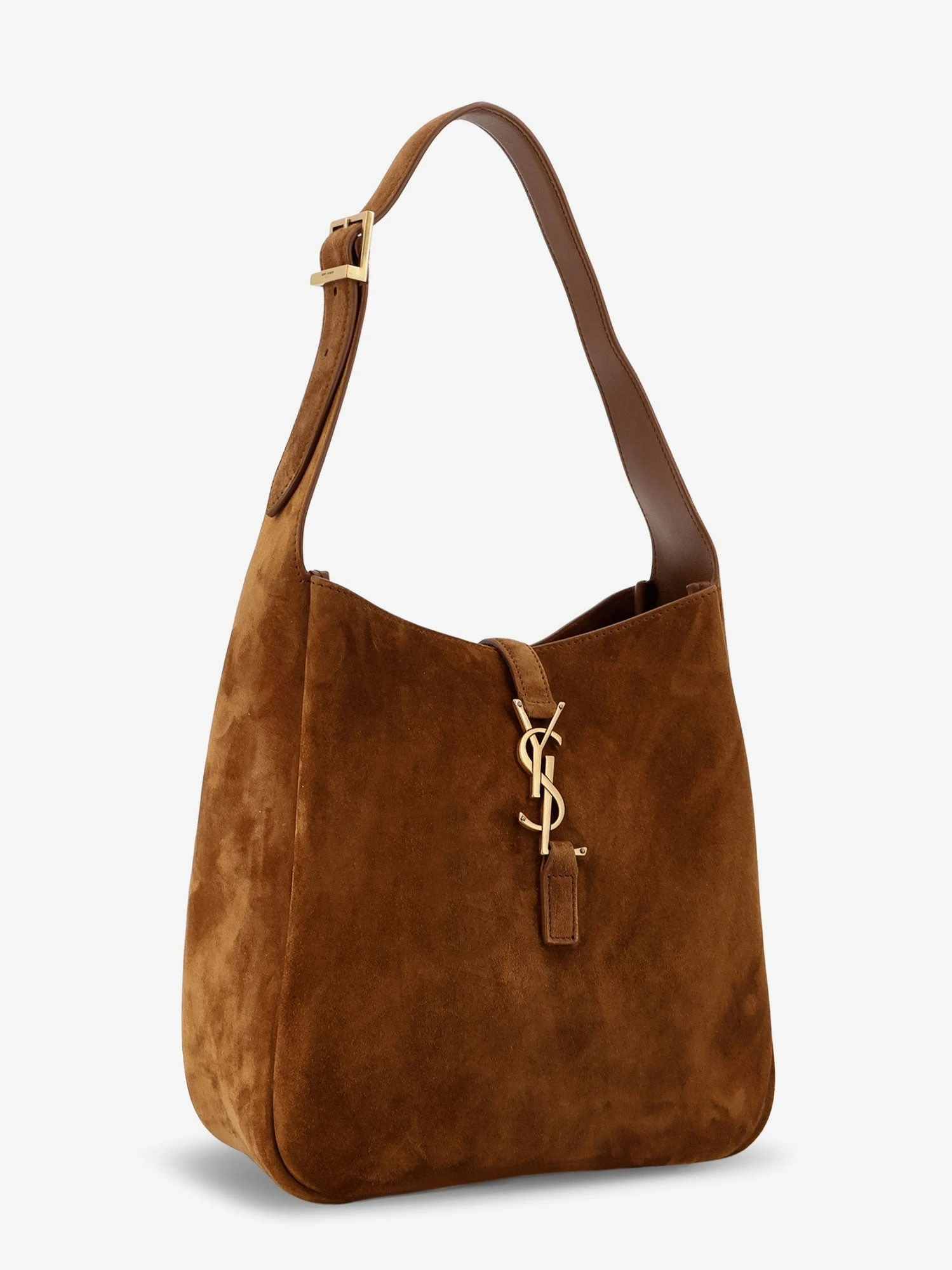Le 5 à 7 suede shoulder bag.webp