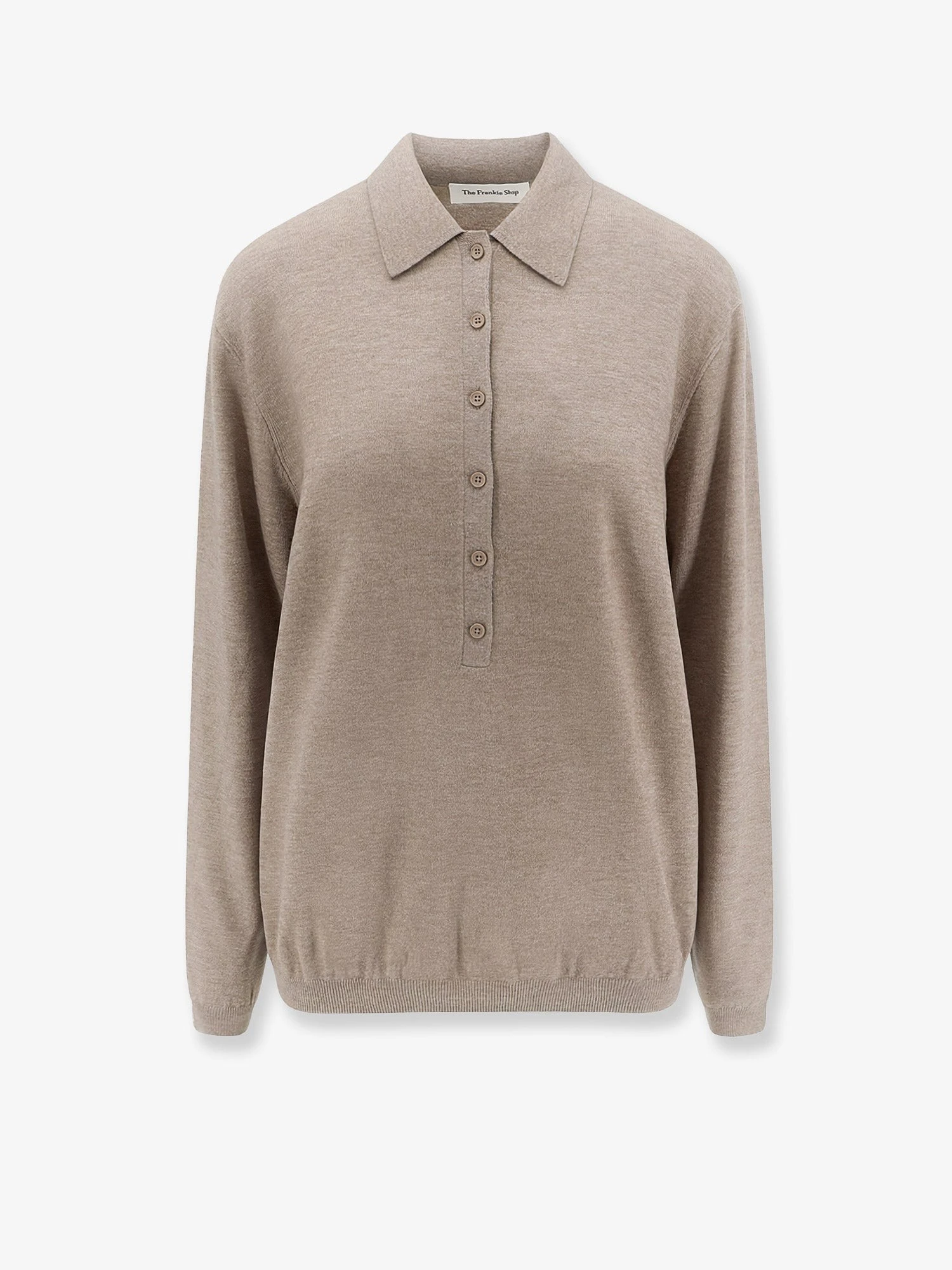 Tala wool blend polo shirt.webp