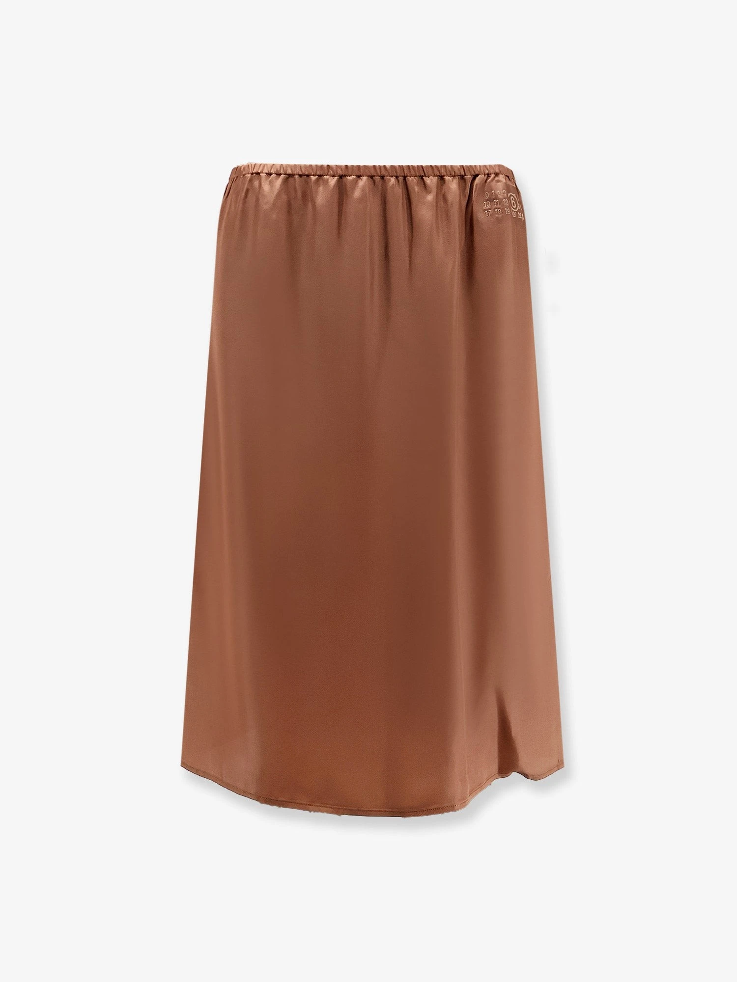 Cupro blend midi skirt.webp