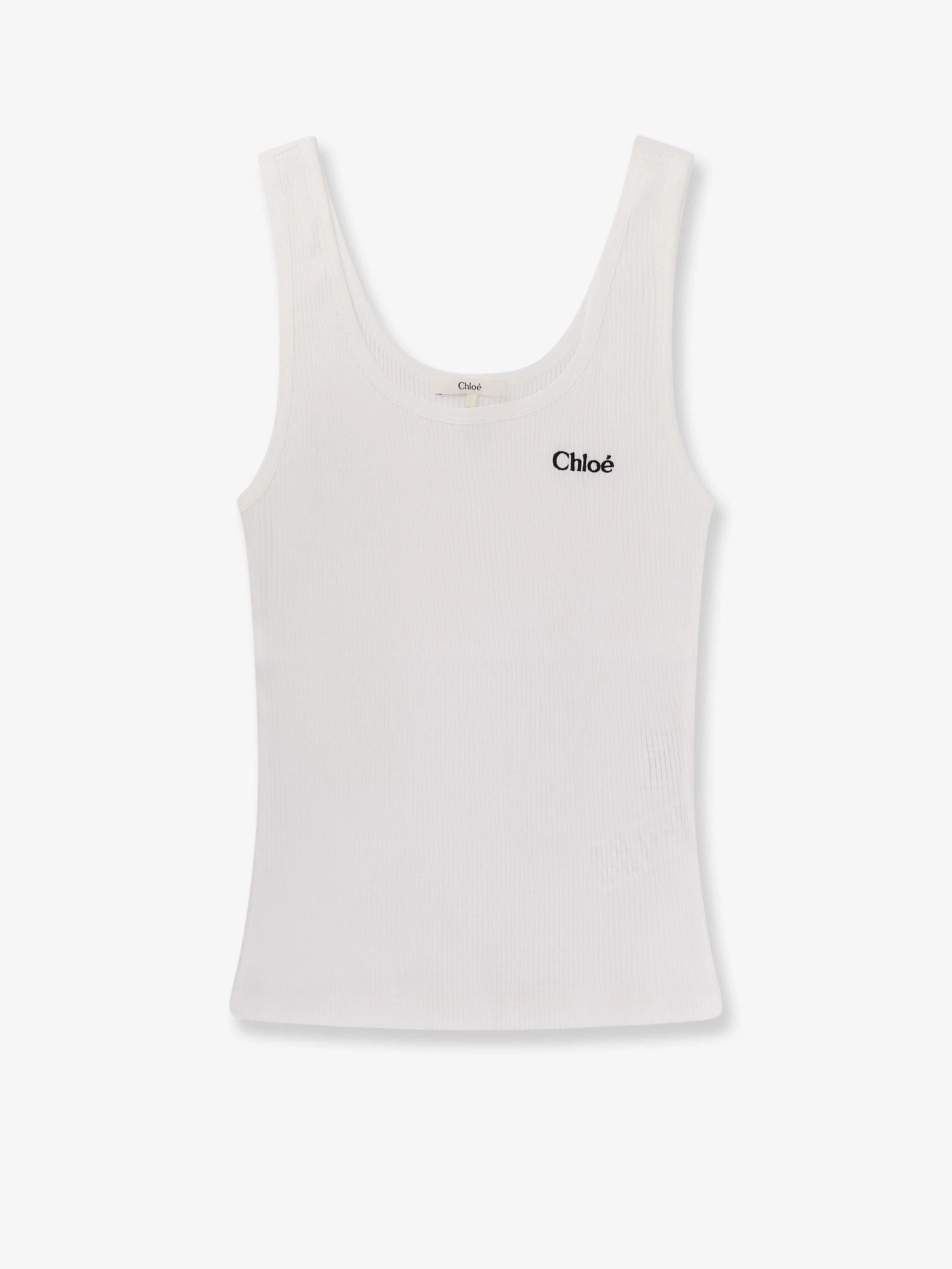 Ribbed cotton tank top.webp
