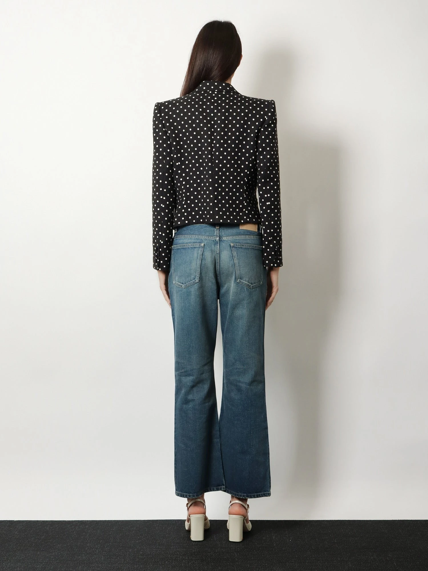 Polka-Dots viscose blazer.webp
