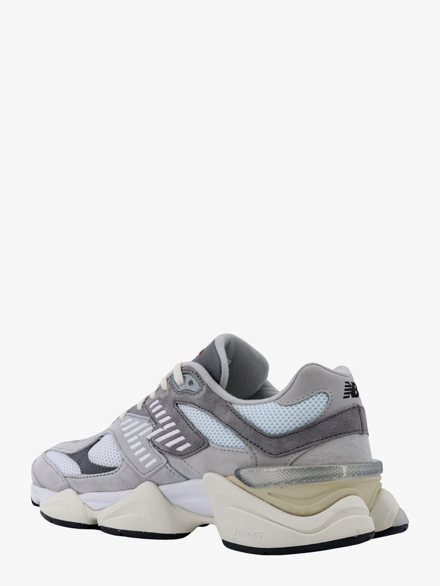 9060 sneakers in mesh and suede with side logo.webp