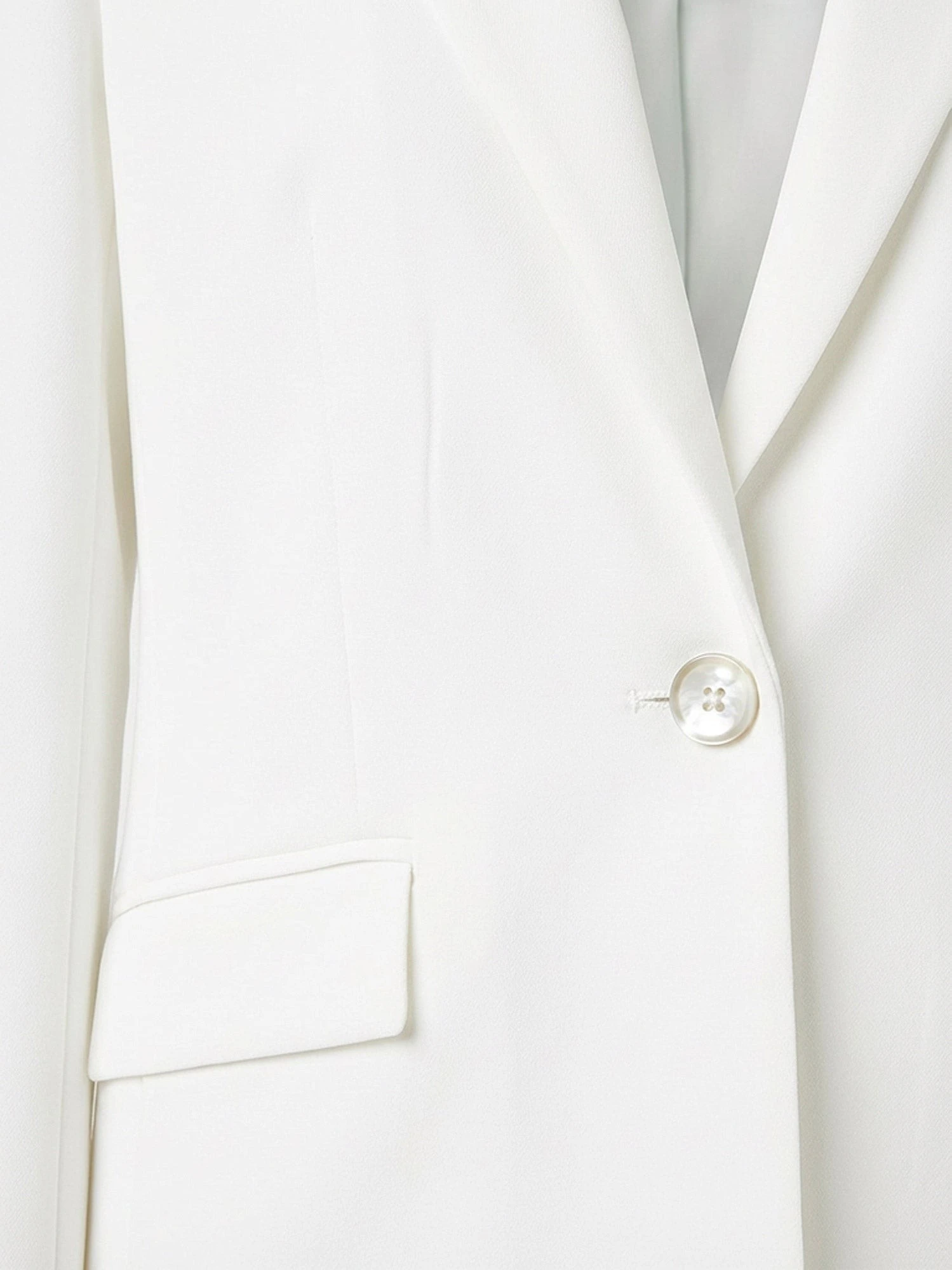 Freda stretch linen and viscose blazer.webp