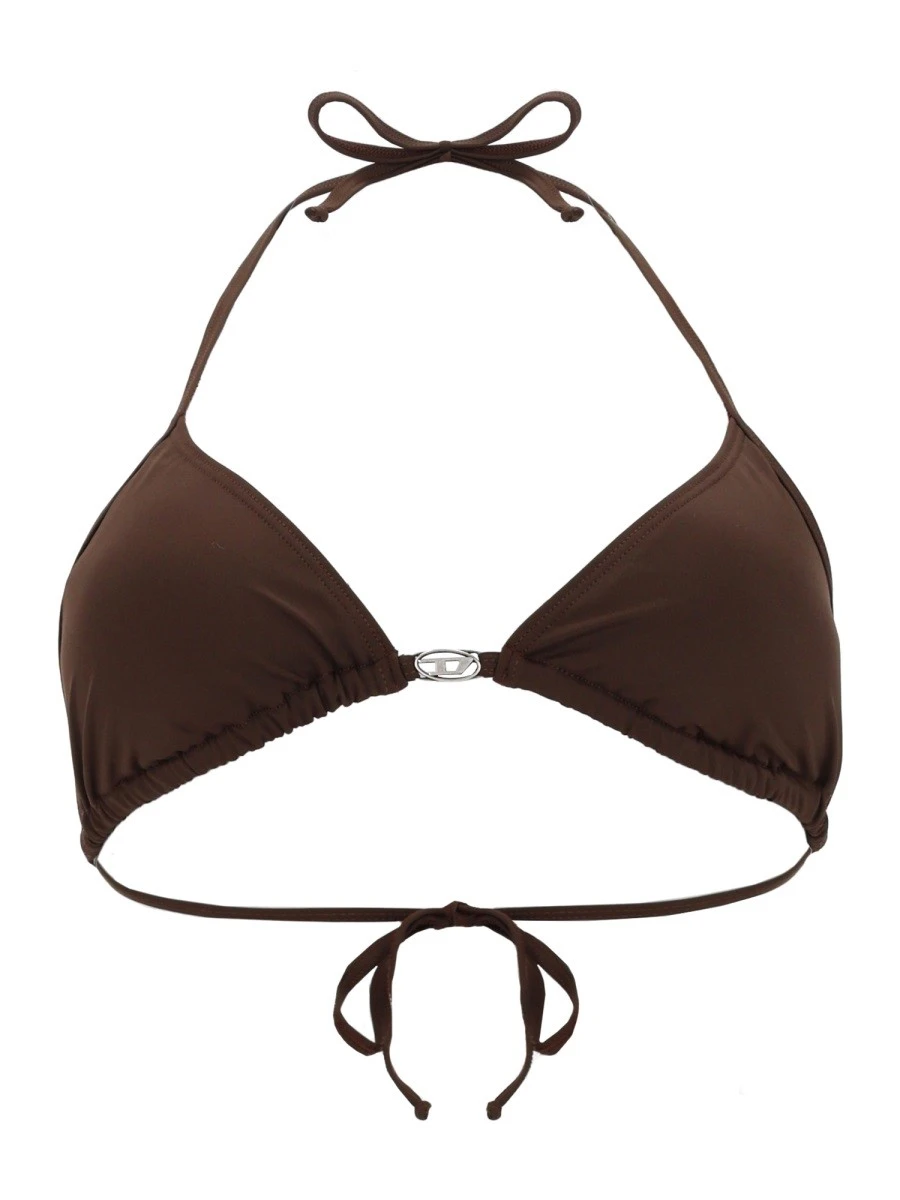 TOP BIKINI IN NYLON CON CHIUSURA A LACCETTI.webp