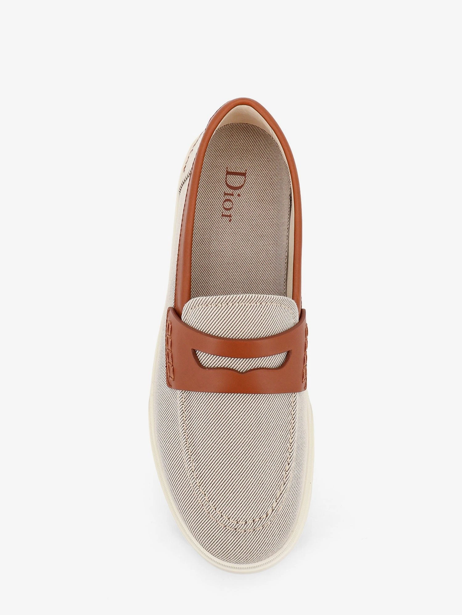 Chester Dioriviera canvas and leather loafers.webp