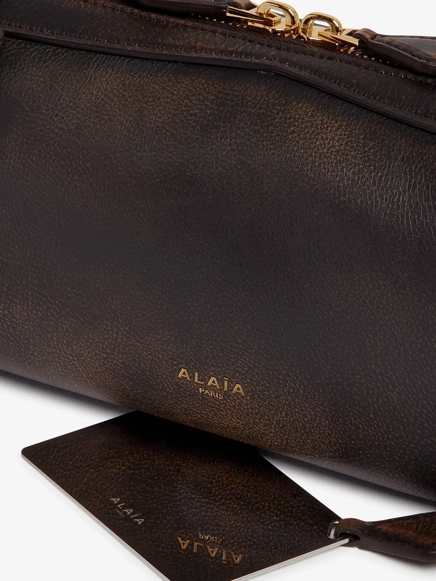 Le Teckel leather shoulder bag.webp