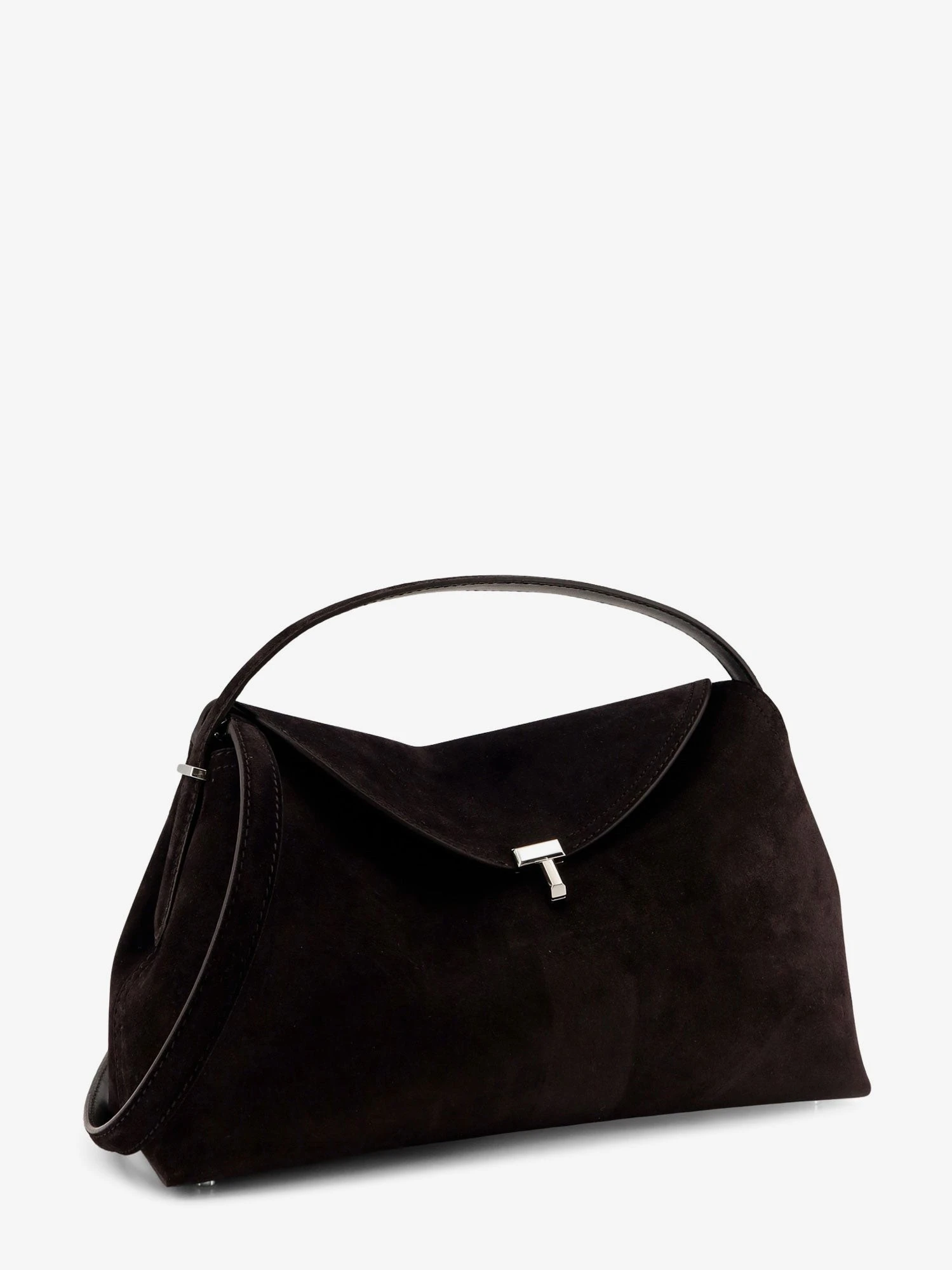 T-Lock suede handbag.webp