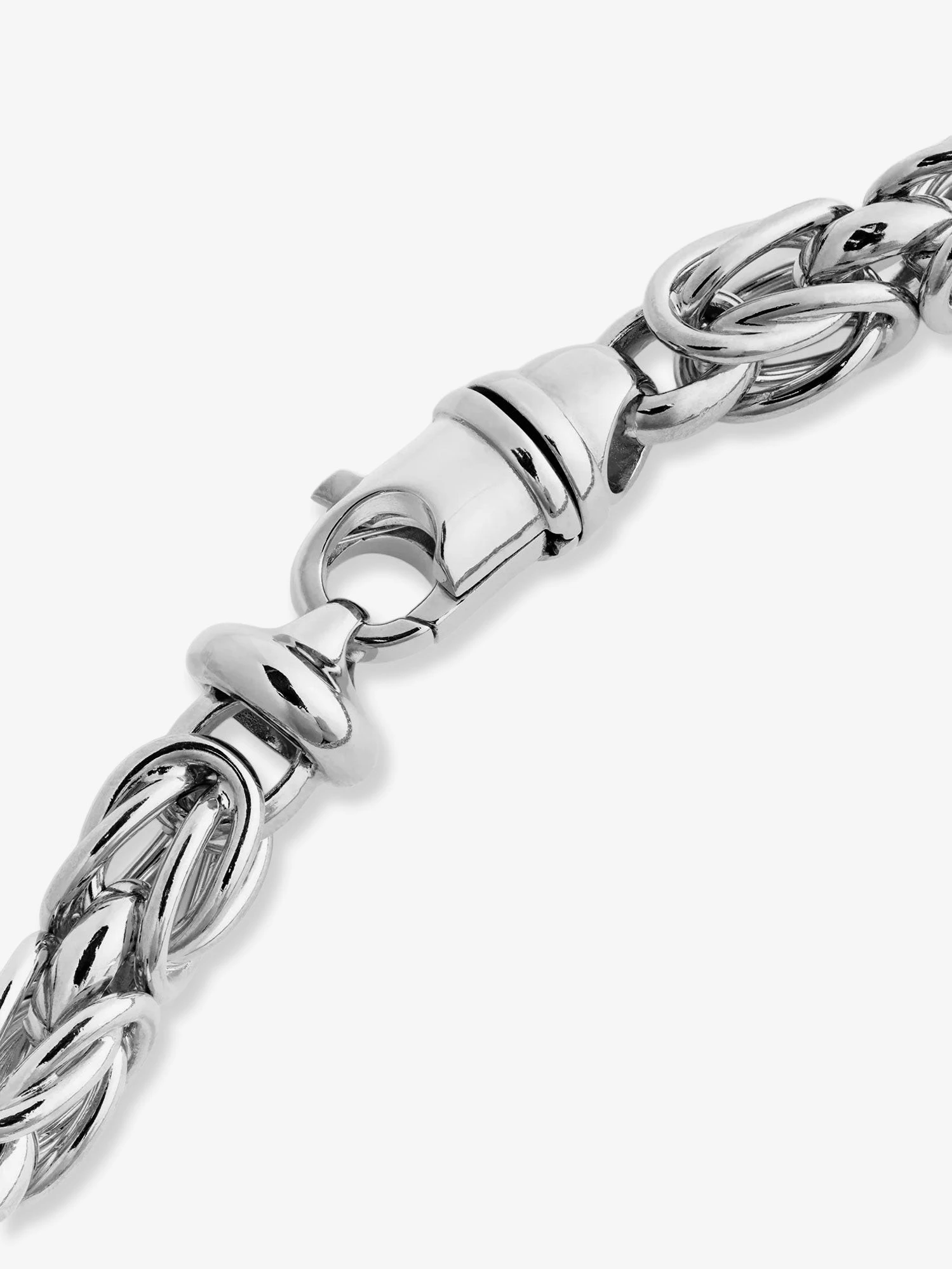 Byzantine rhodium-plated brass necklace.webp