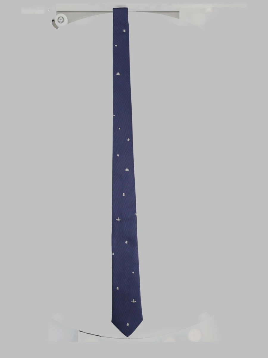 CRAVATTA IN SETA CON STAMPA ORB.webp