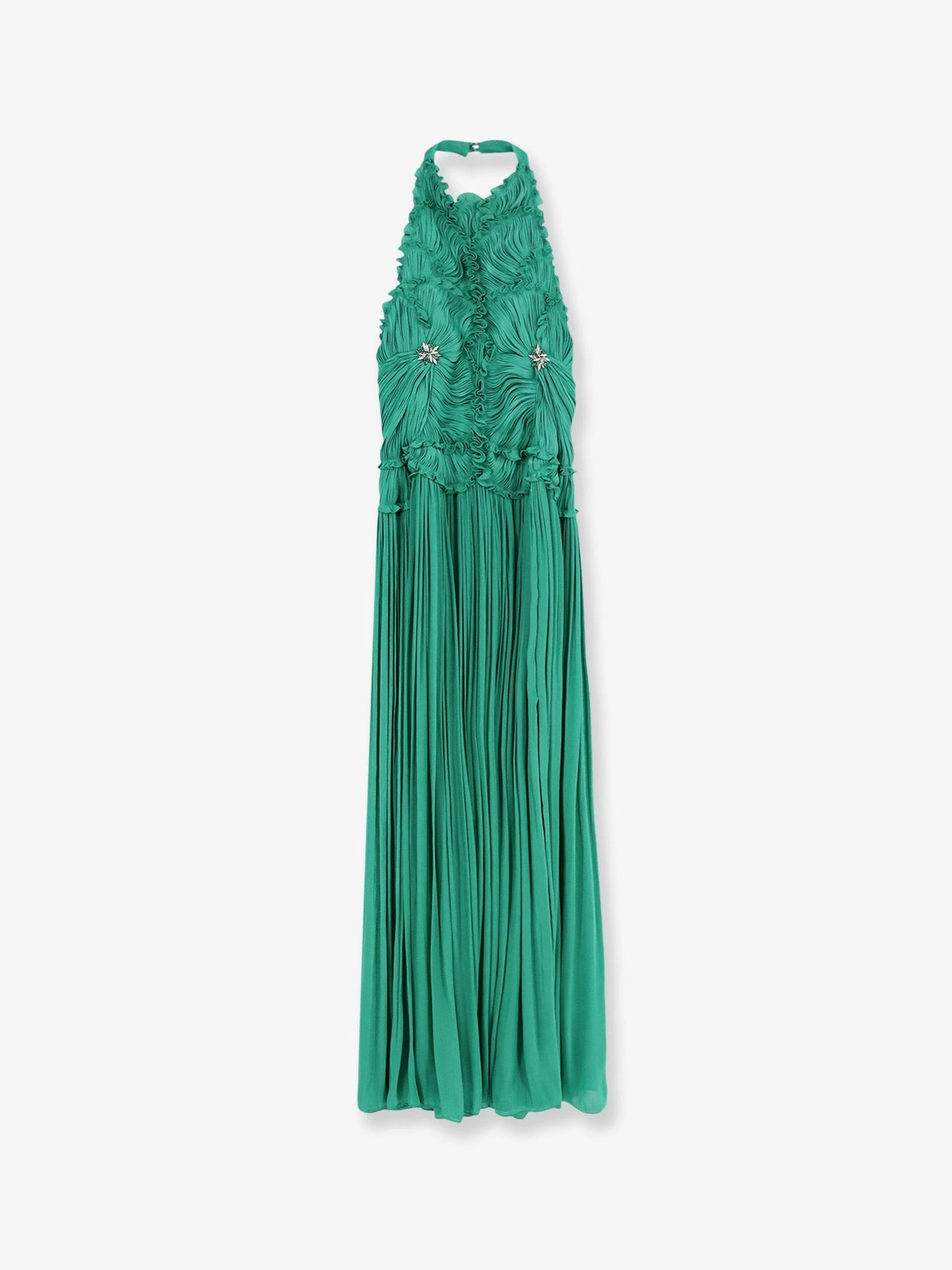 Lurex georgette long dress.webp