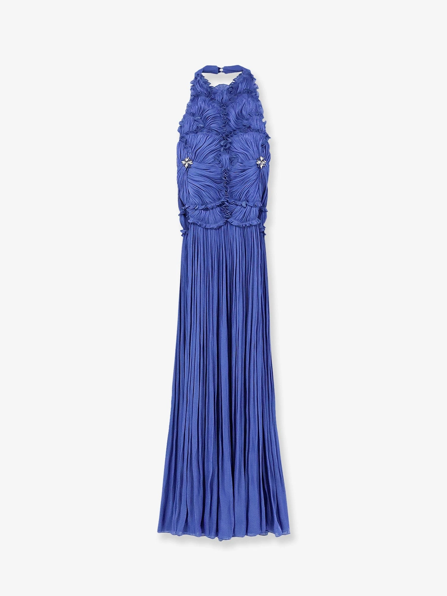 Lurex georgette long dress.webp