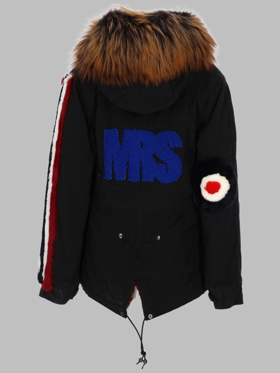 PARKA CON INSERTI IN PELLICCIA