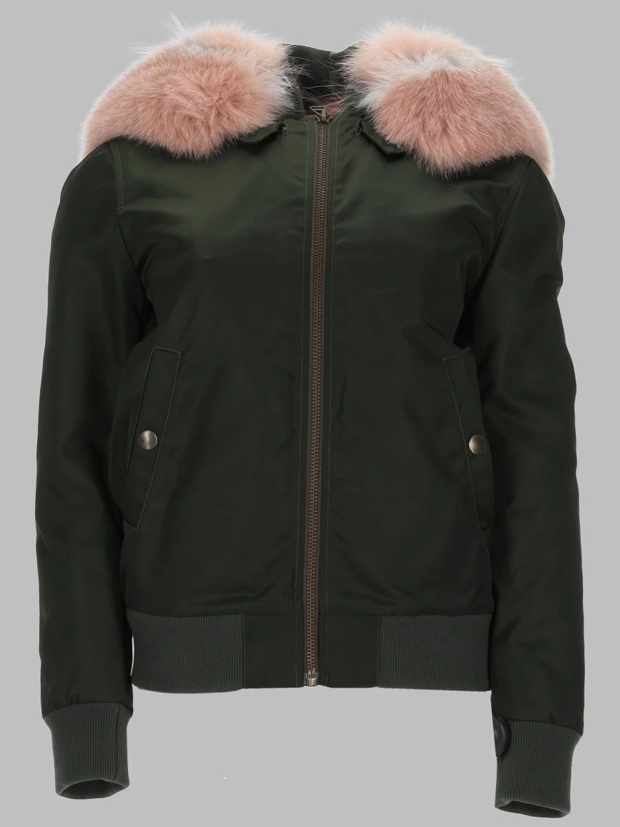 GIACCA BOMBER CON CAPPUCCIO