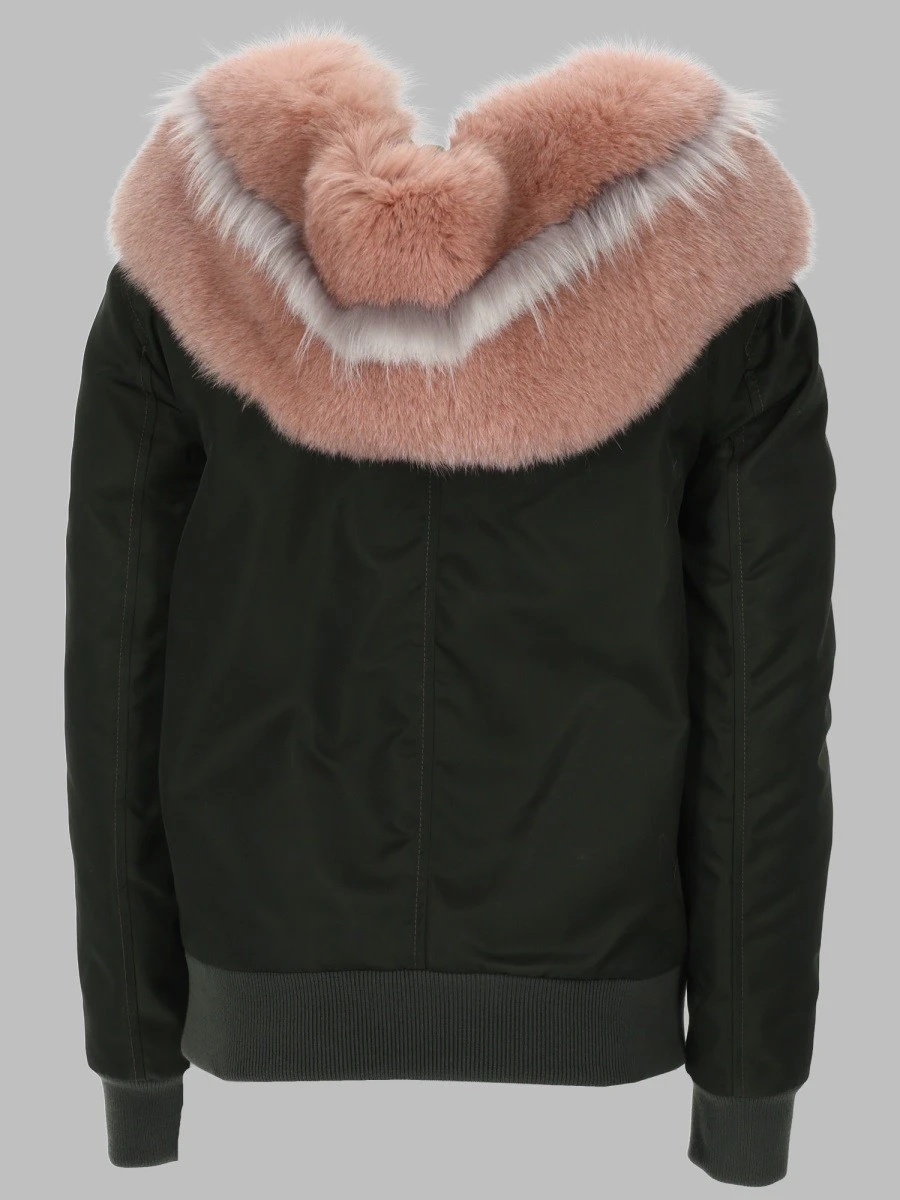 GIACCA BOMBER CON CAPPUCCIO