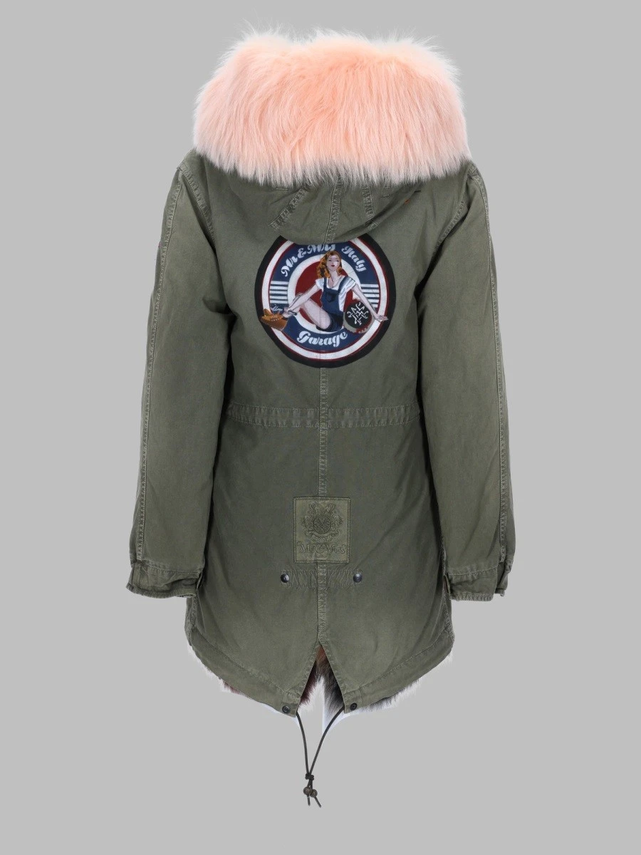 PARKA "ARMY" IN COTONE