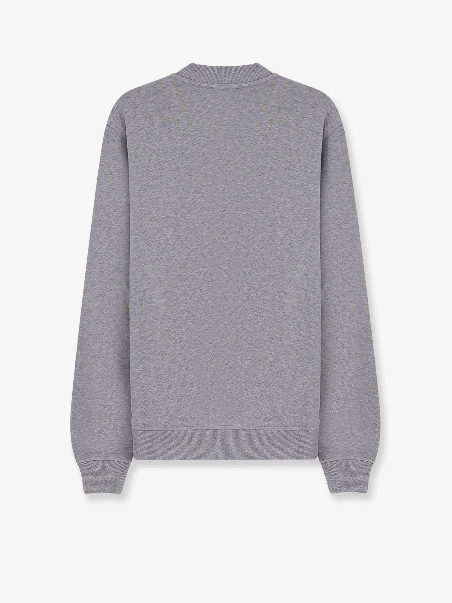 Cotton sweatshirt with front embroidery.webp