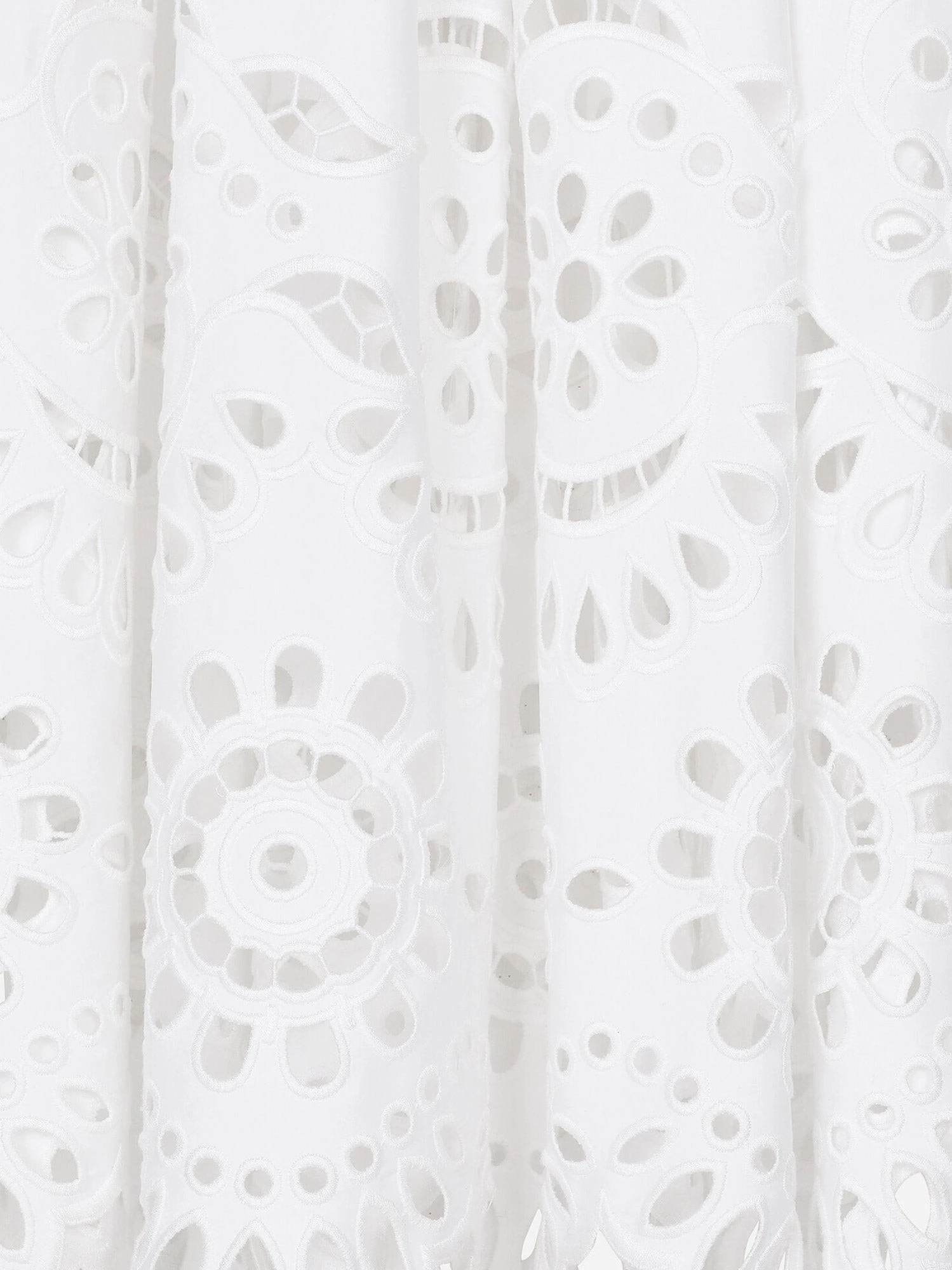 Long cotton poplin skirt with cut-out embroidery.webp