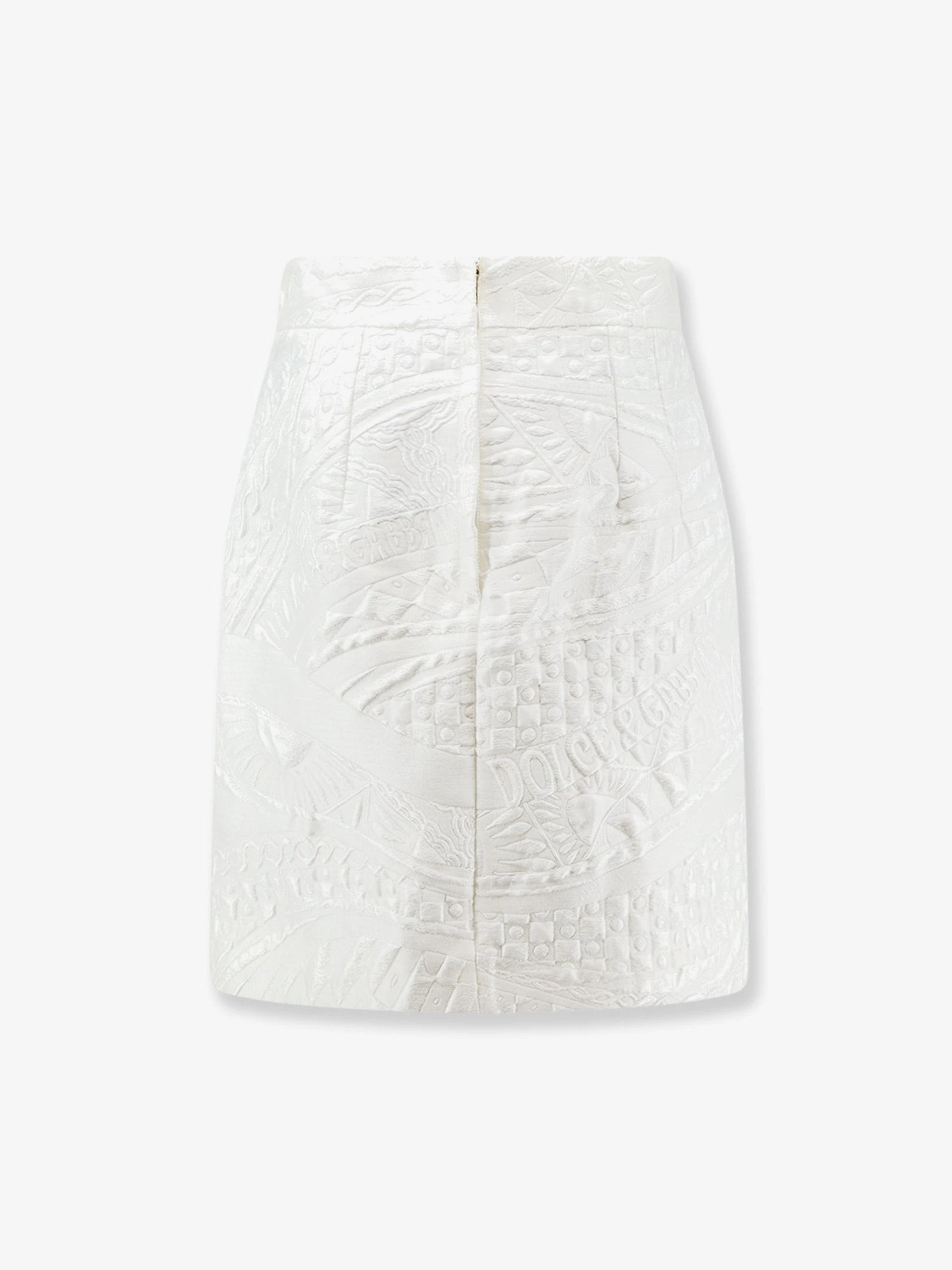 Brocade skirt with DG logo.webp