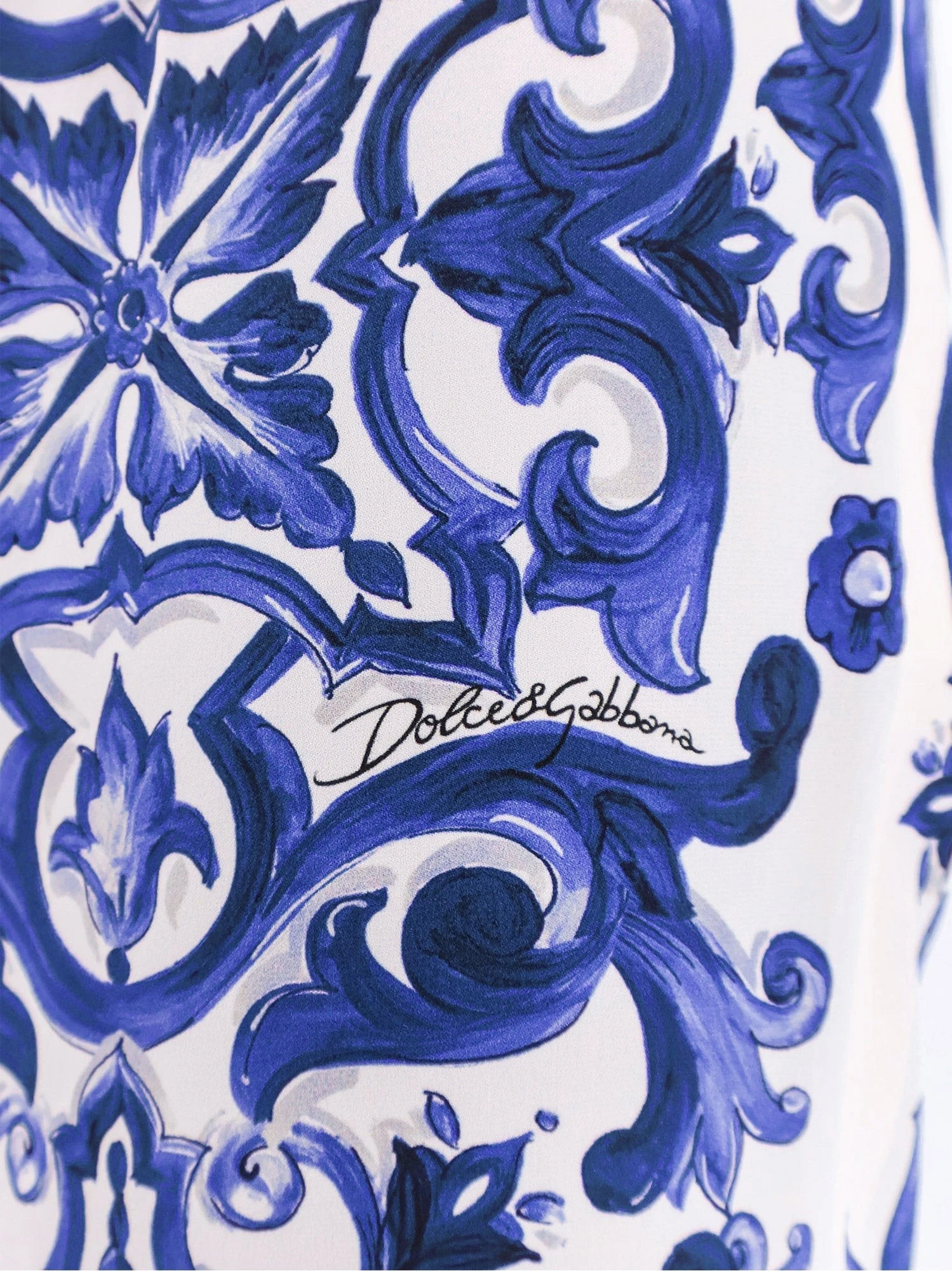 Silk trousers with majolica print.webp