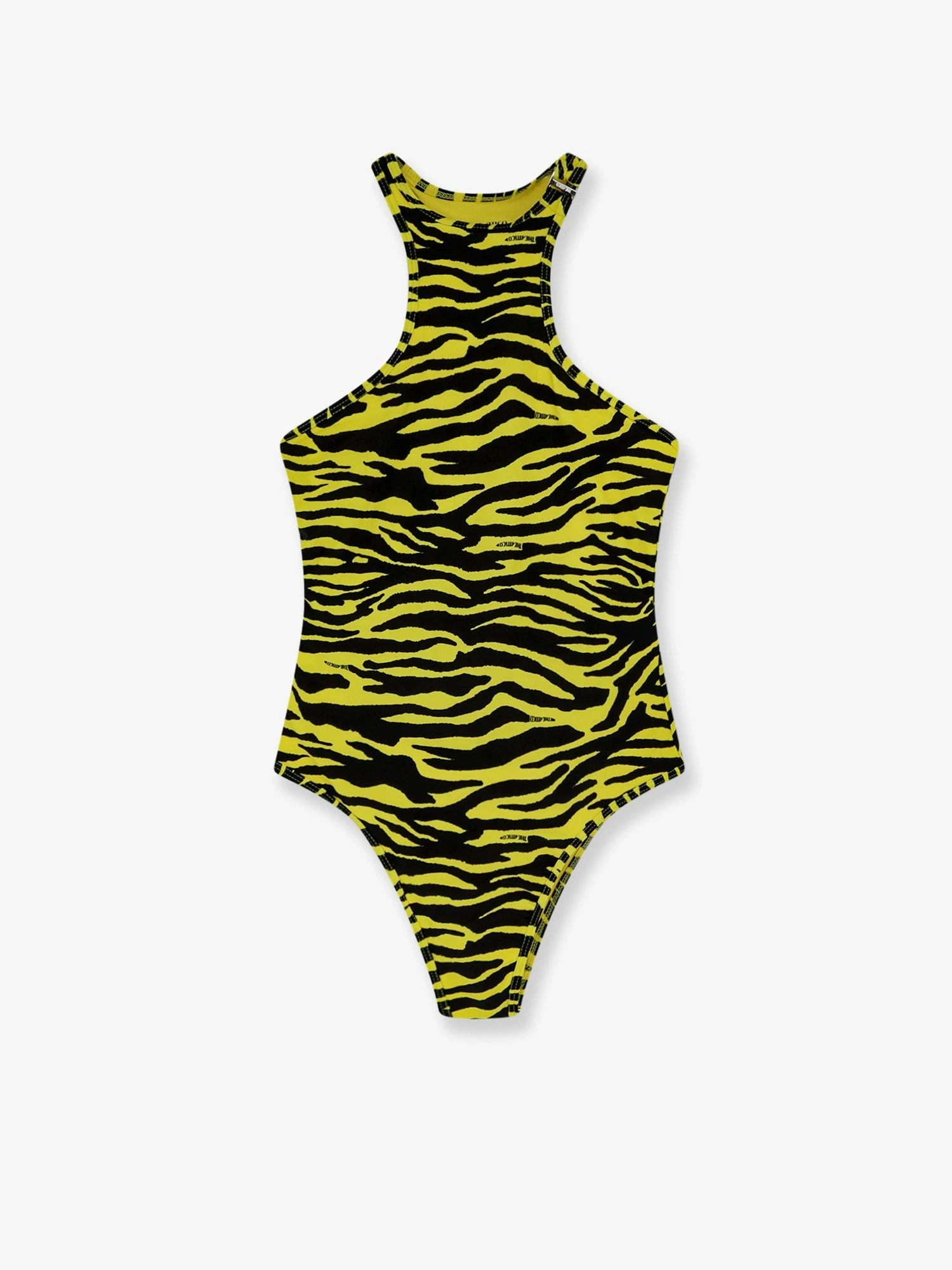 Lycra one-piece swimsuit with zebra print.webp