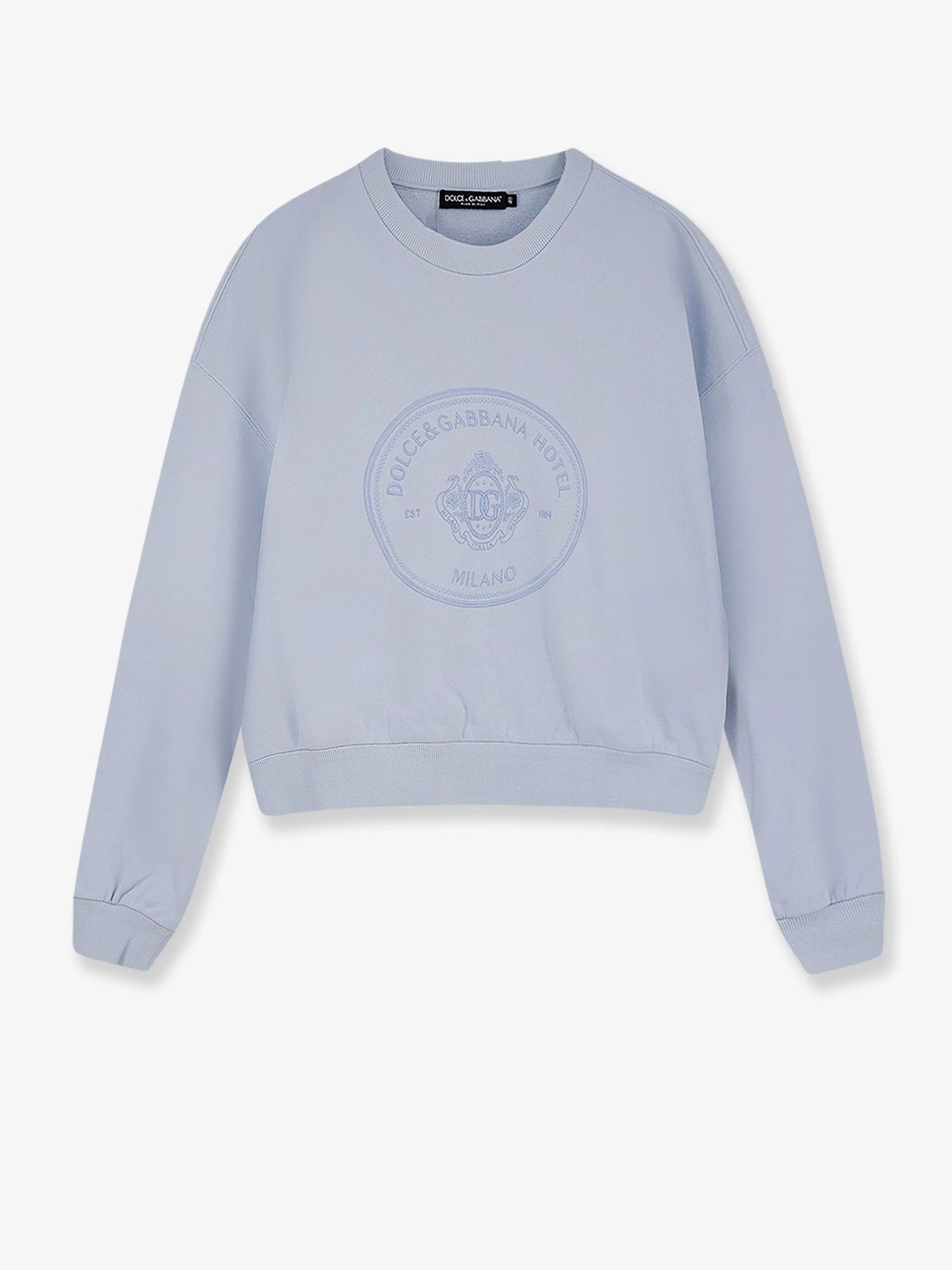 Cotton sweatshirt with iconic Logo.webp