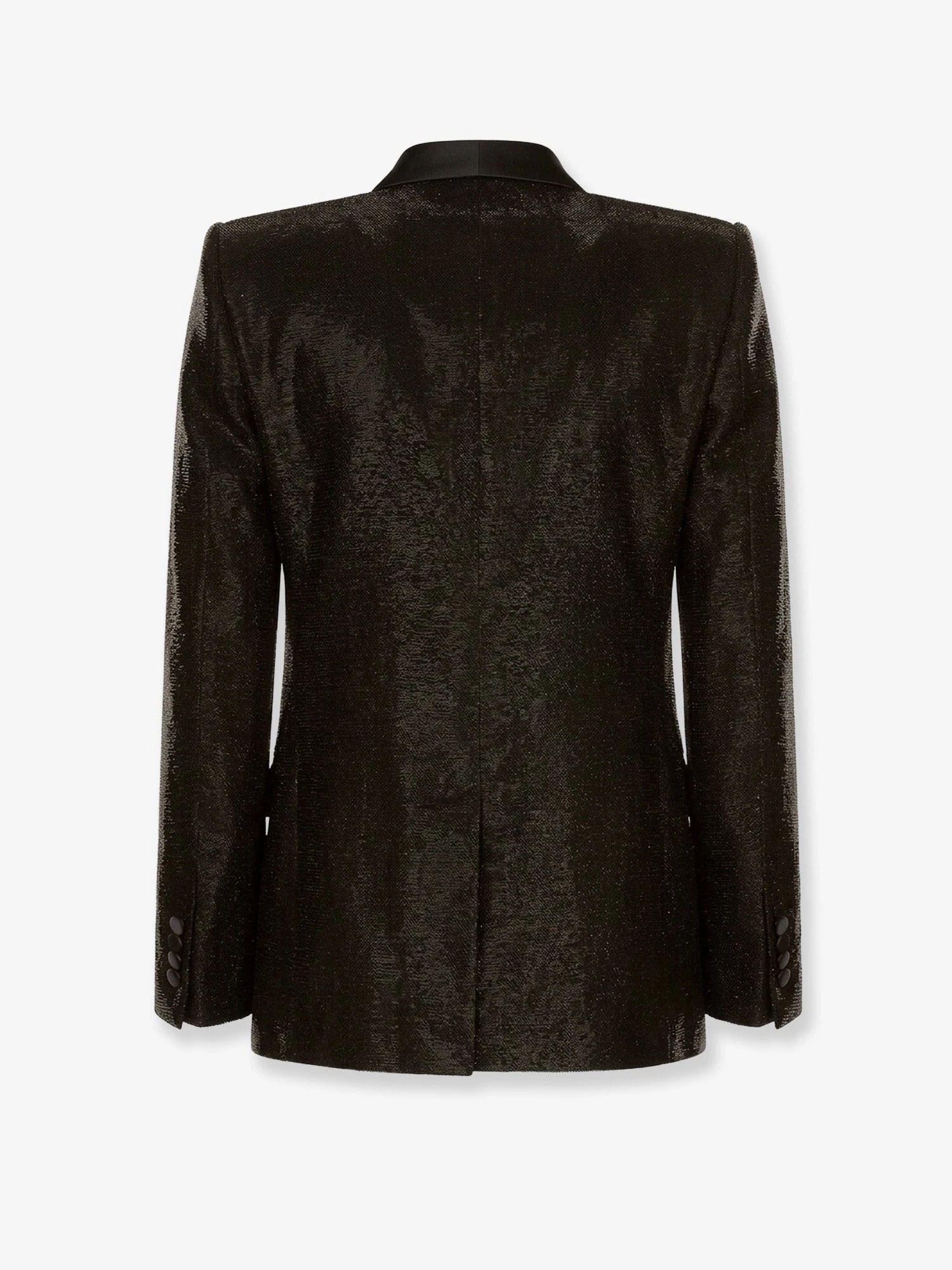 SiciliaTuxedo Blazer with All-Over Sequin Pattern.webp