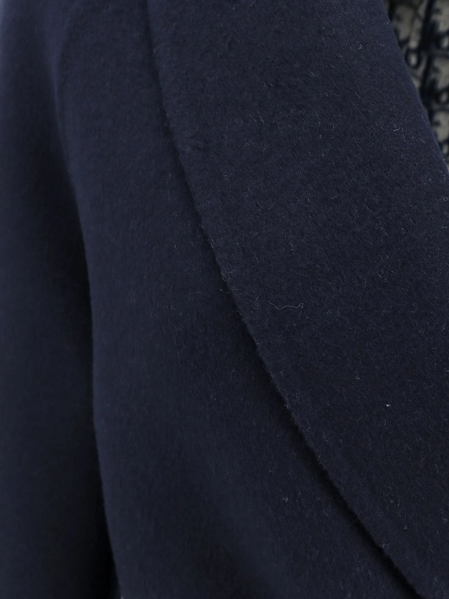 Double-breasted virgin wool and silk caban.webp