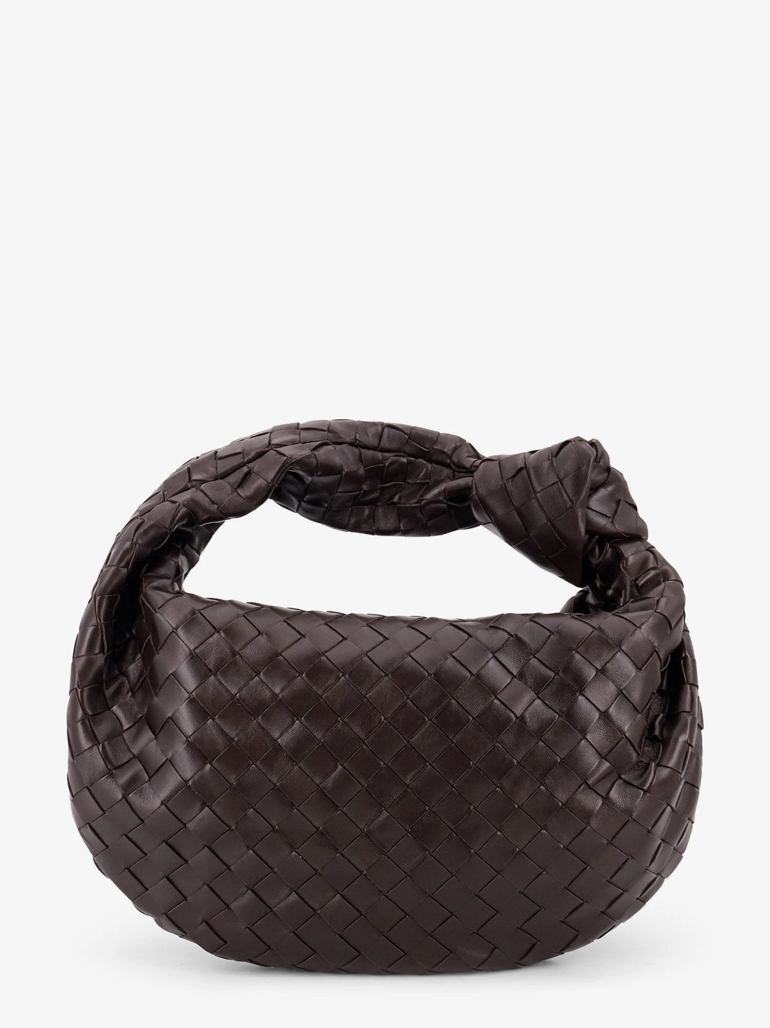 Jodie Small leather handbag with Intrecciato motif.webp