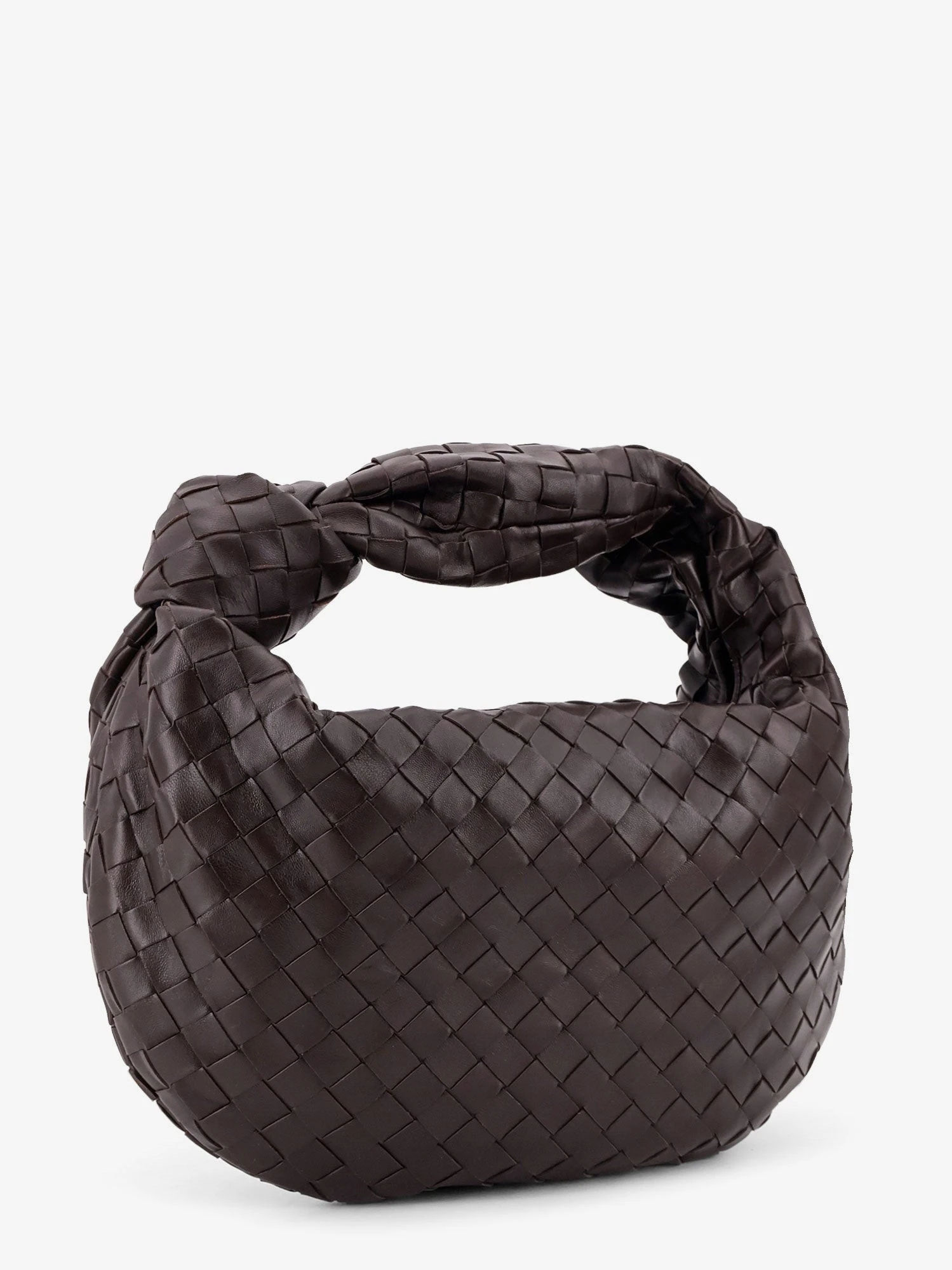 Jodie Small leather handbag with Intrecciato motif.webp