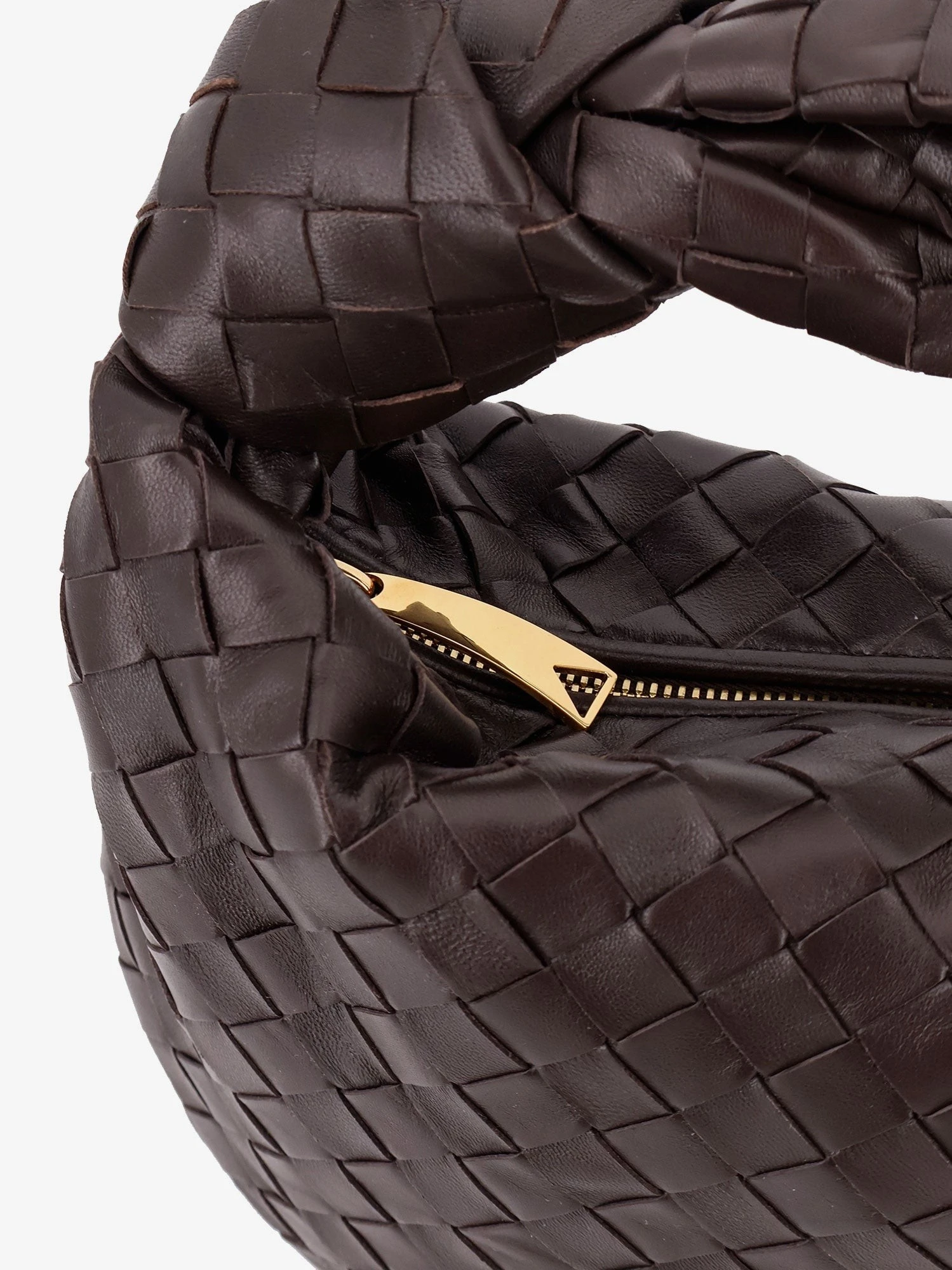 Jodie Small leather handbag with Intrecciato motif.webp
