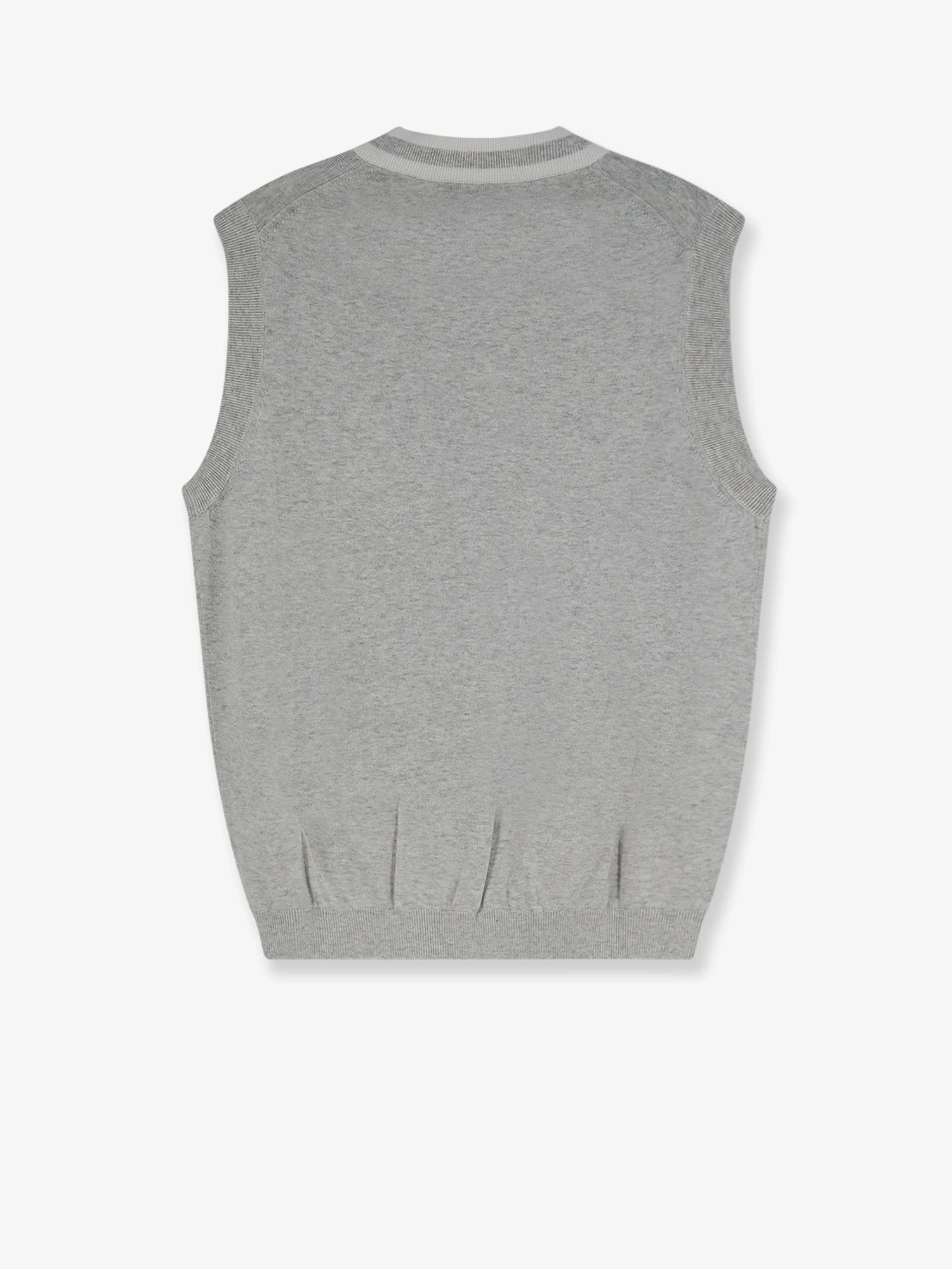 Cotton vest with front logo patch.webp