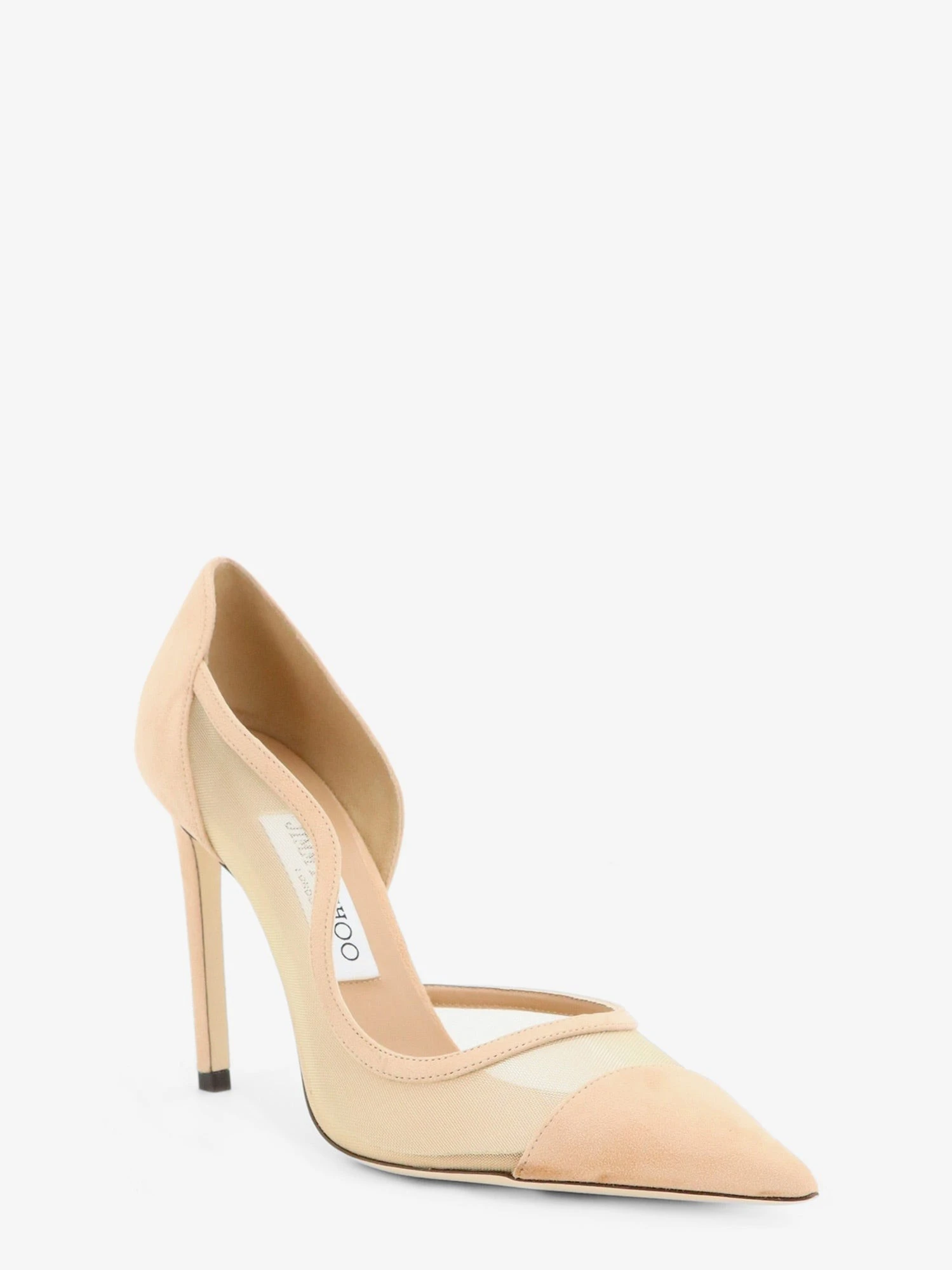 Brigitte voile and suede décolleté.webp