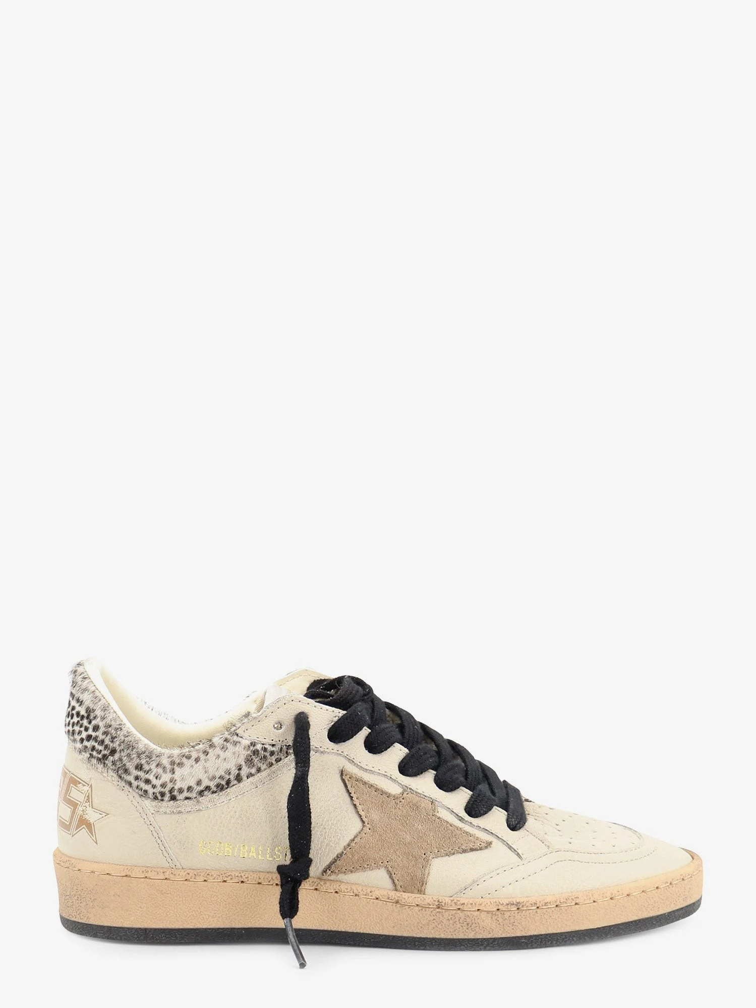 Ballstar leather sneakers with iconic side logo.webp