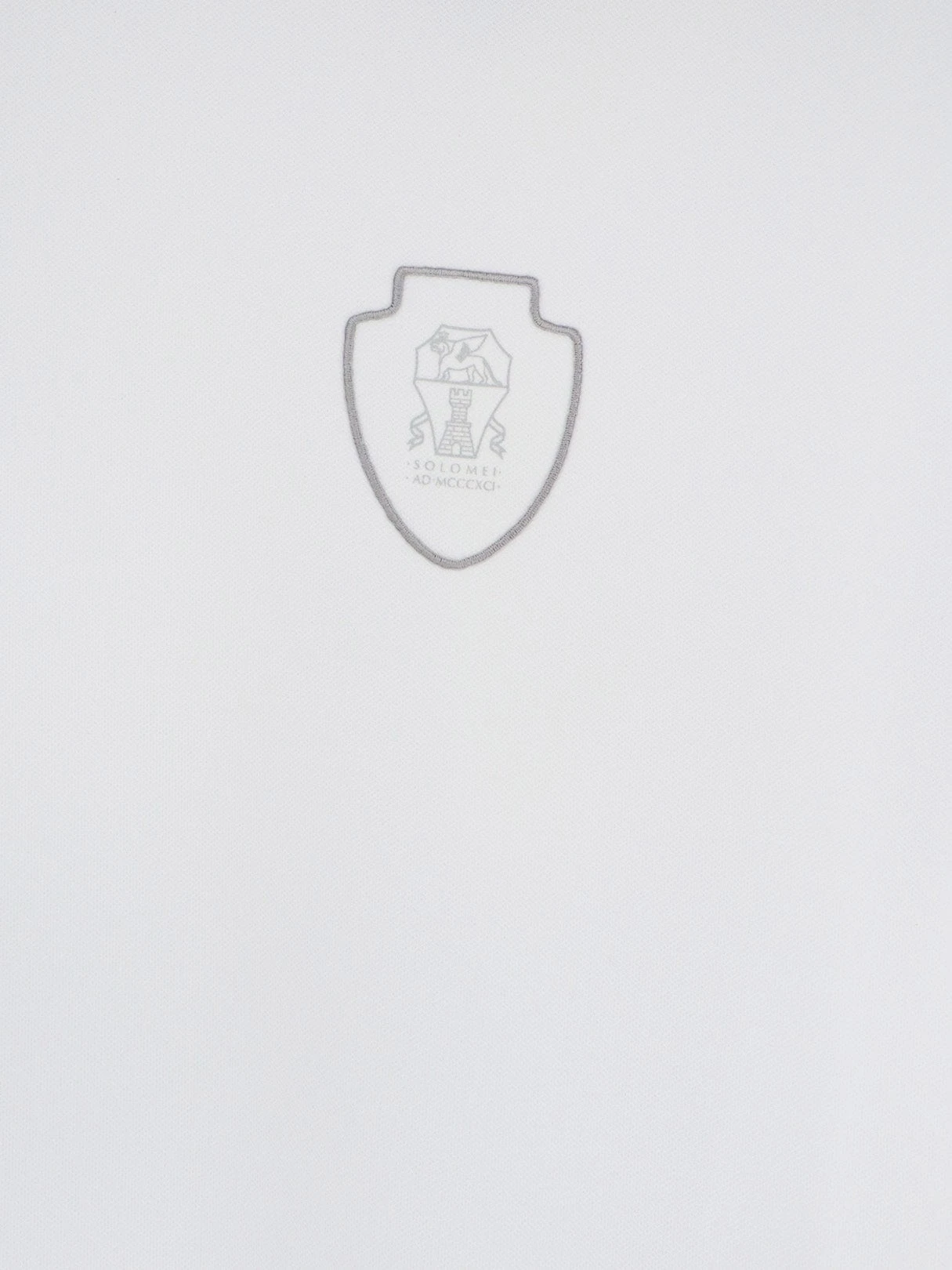 Technical fabric polo shirt with embroidered logo on the front.webp