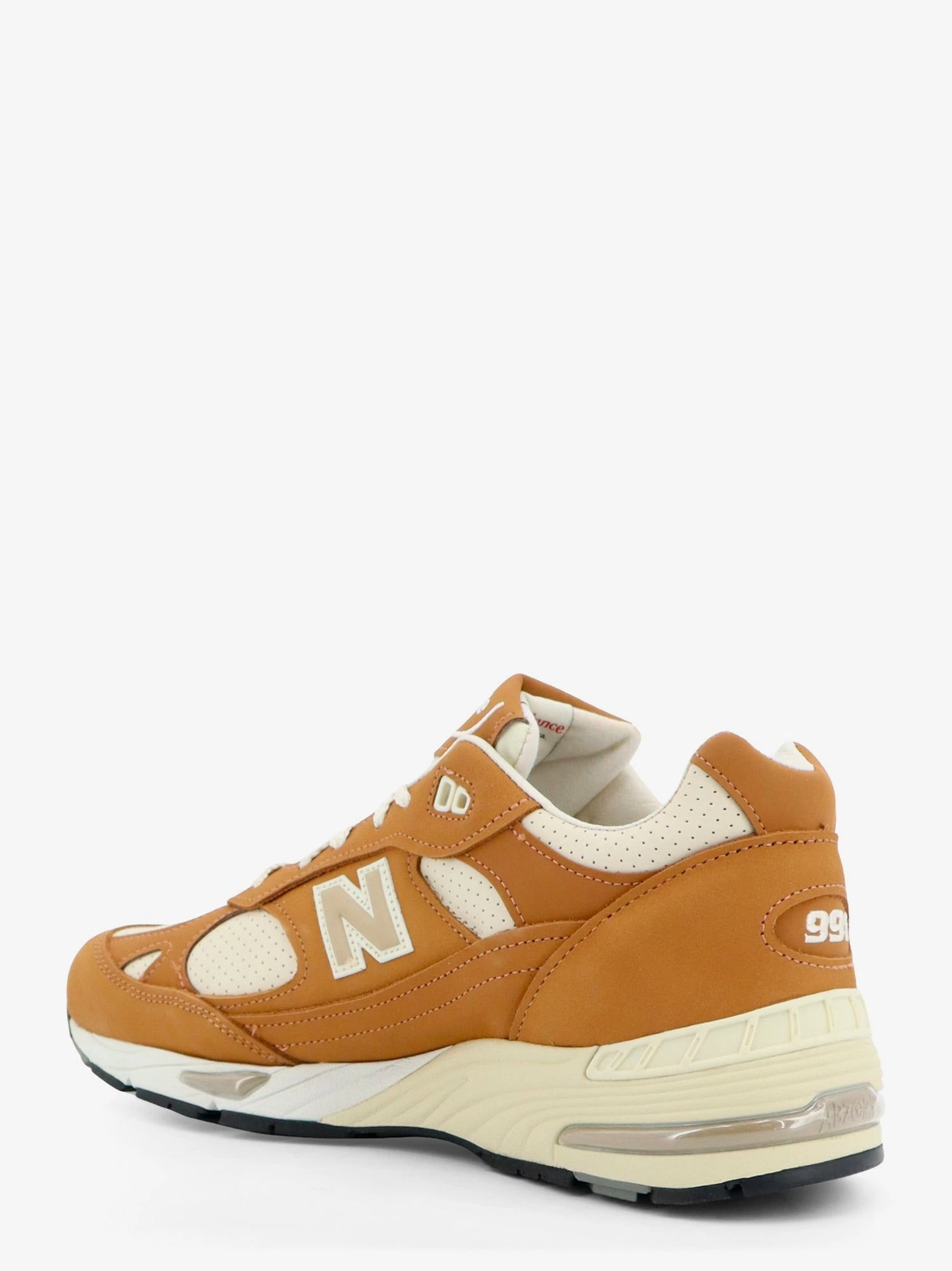 991 Tier leather sneakers with iconic side logo.webp