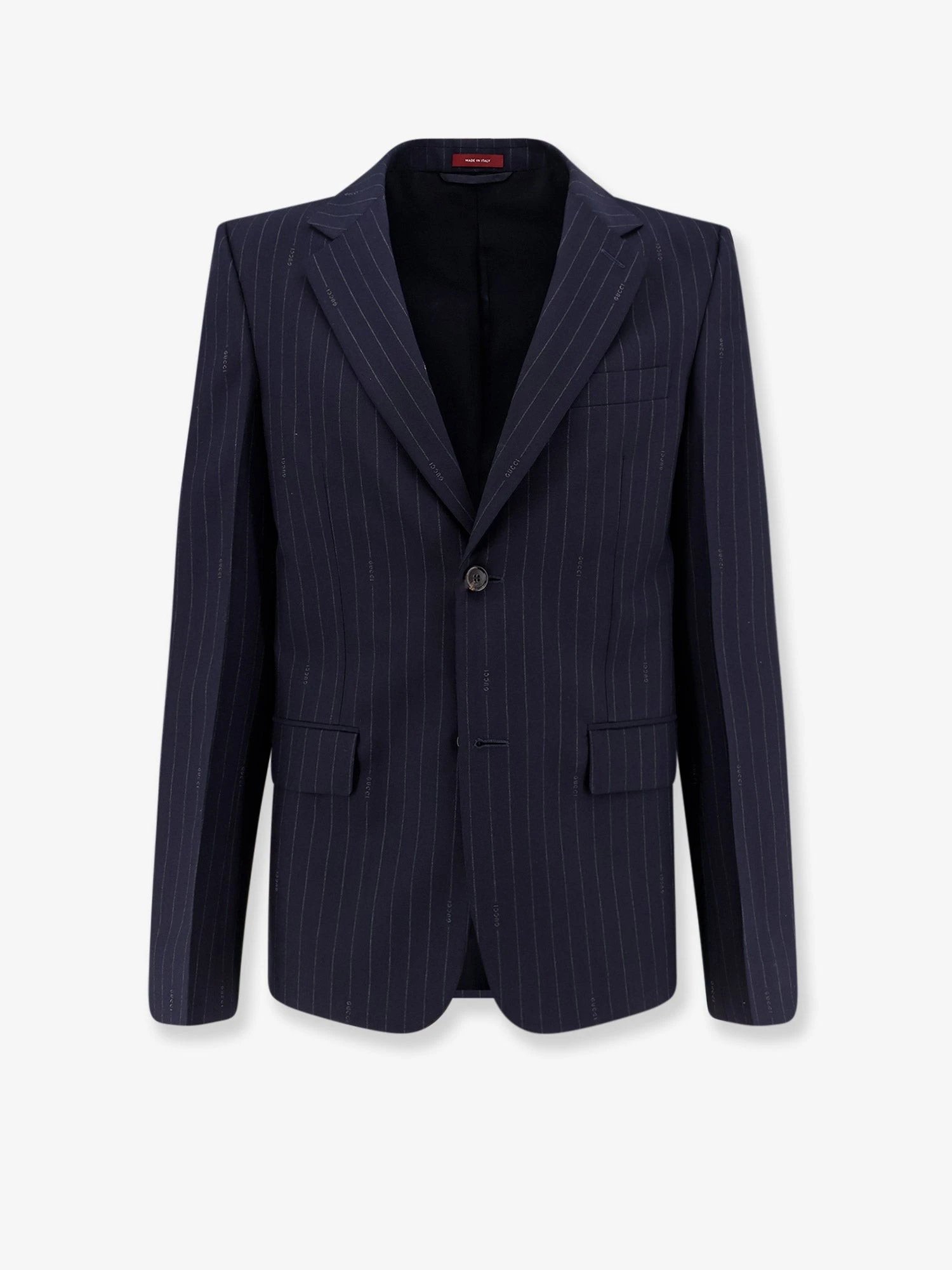 Gucci pinstripe wool single-breasted blazer.webp