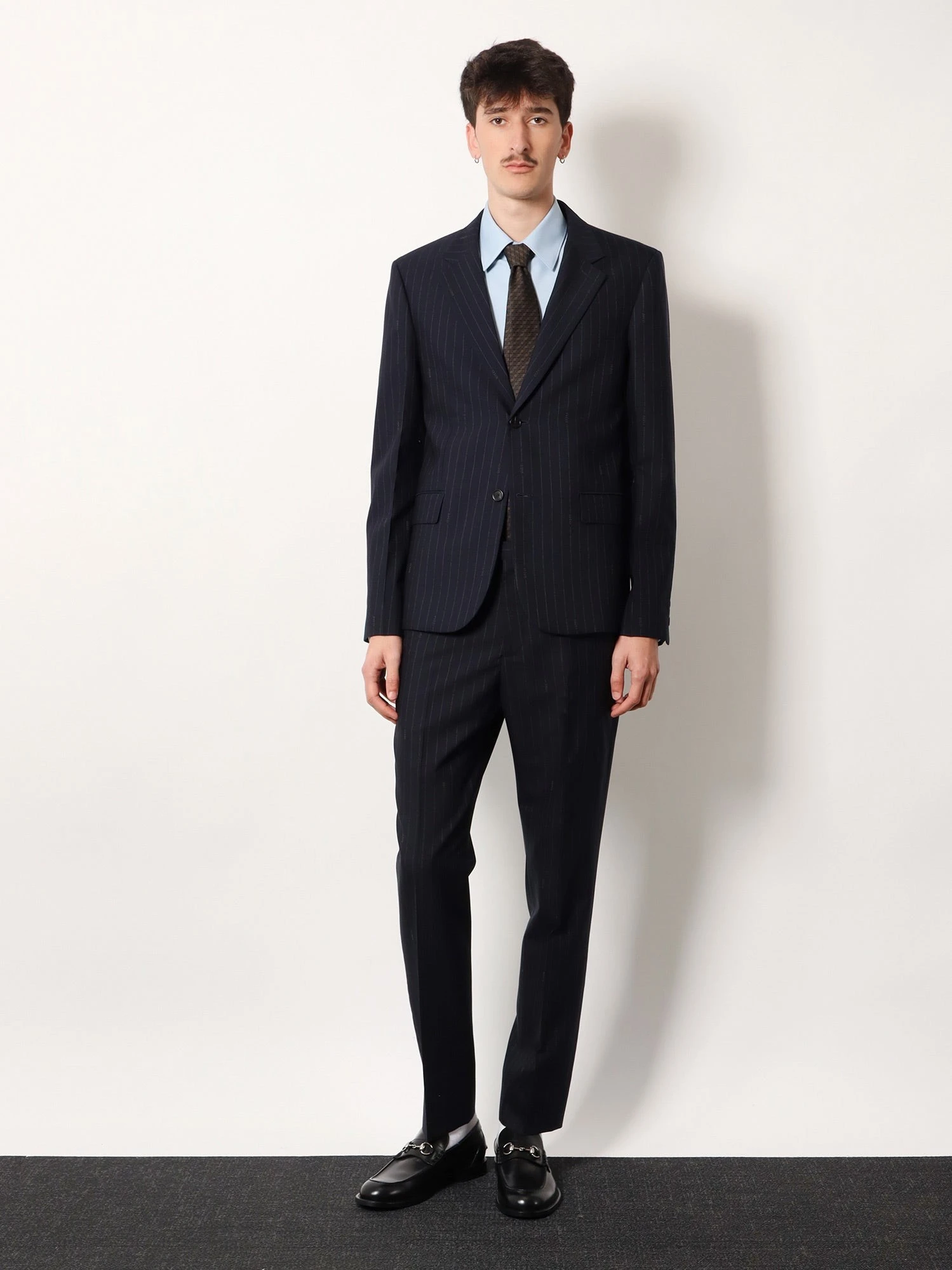 Gucci pinstripe wool single-breasted blazer.webp