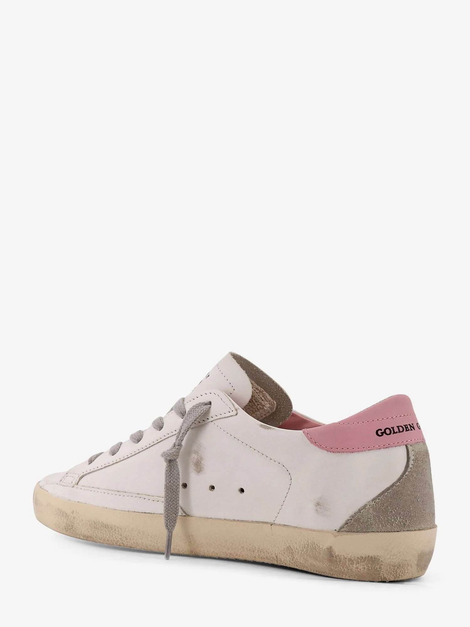 Superstar leather sneakers with iconic side logo.webp