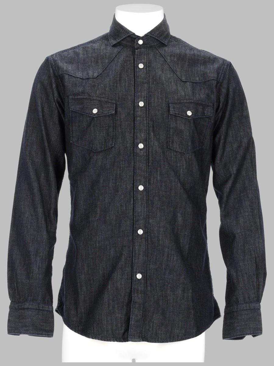 CAMICIA IN DENIM DI COTONE.webp