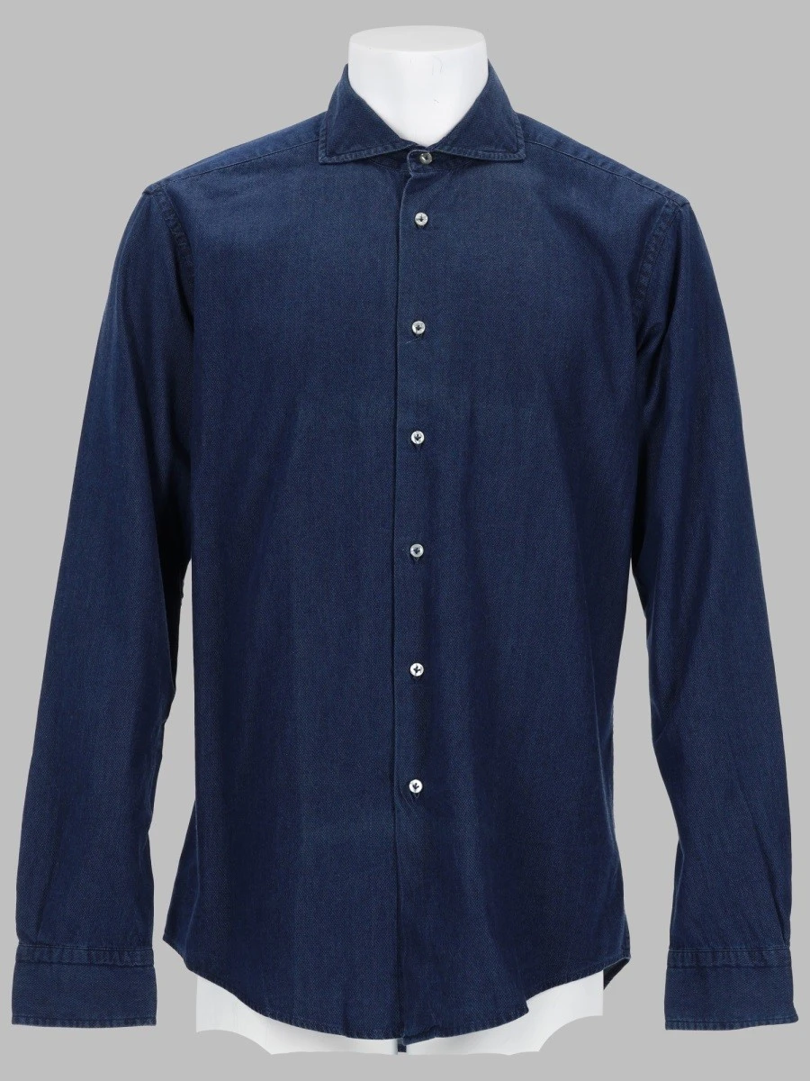 CAMICIA IN DENIM DI COTONE.webp