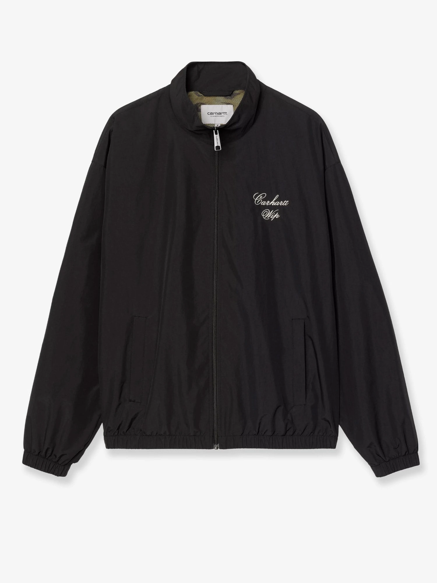 Travon water-repellent nylon  jacket with embroidered logo on the front.webp