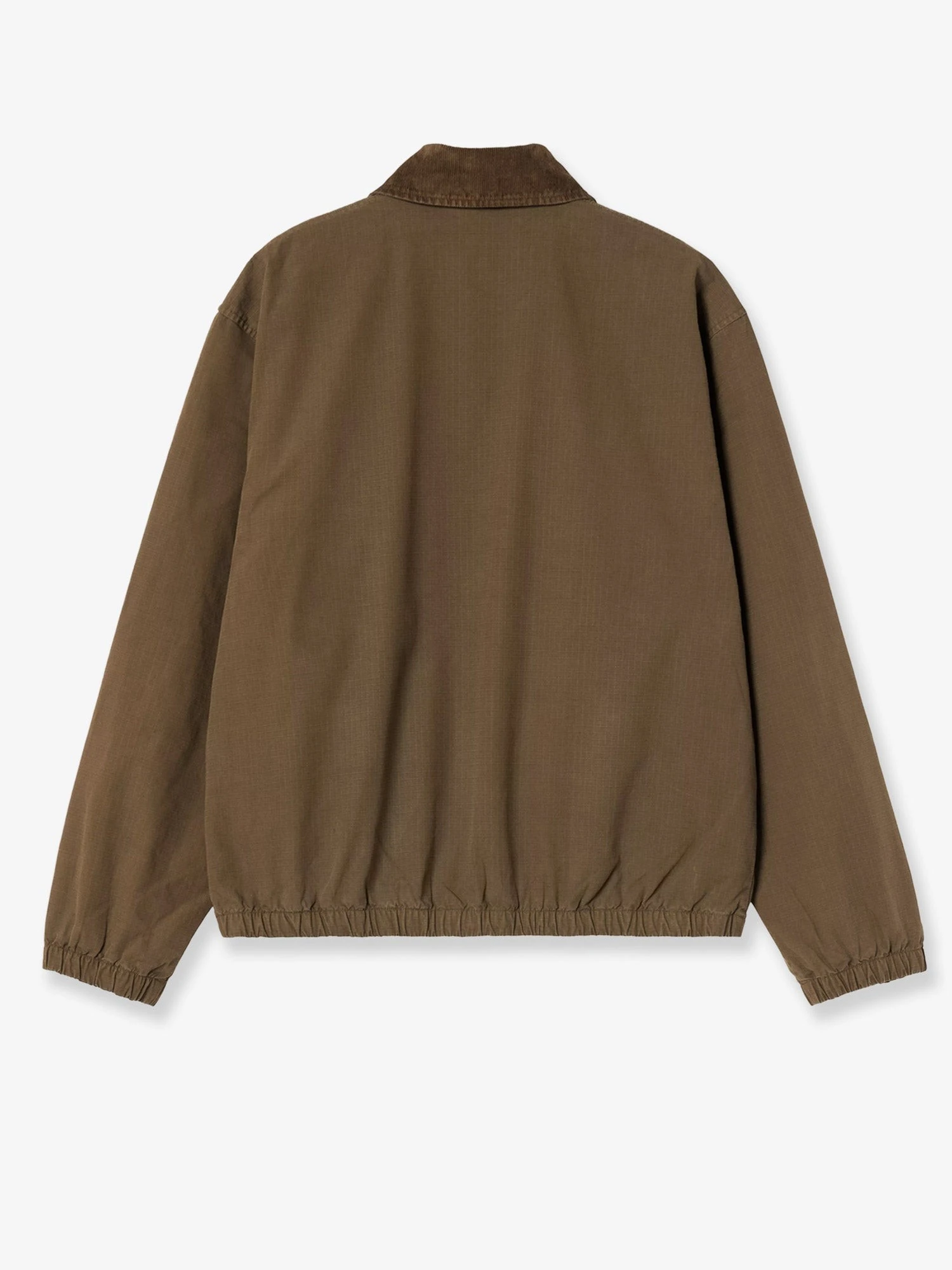 Madison Ripstop cotton jacket with embroidered logo on the front.webp