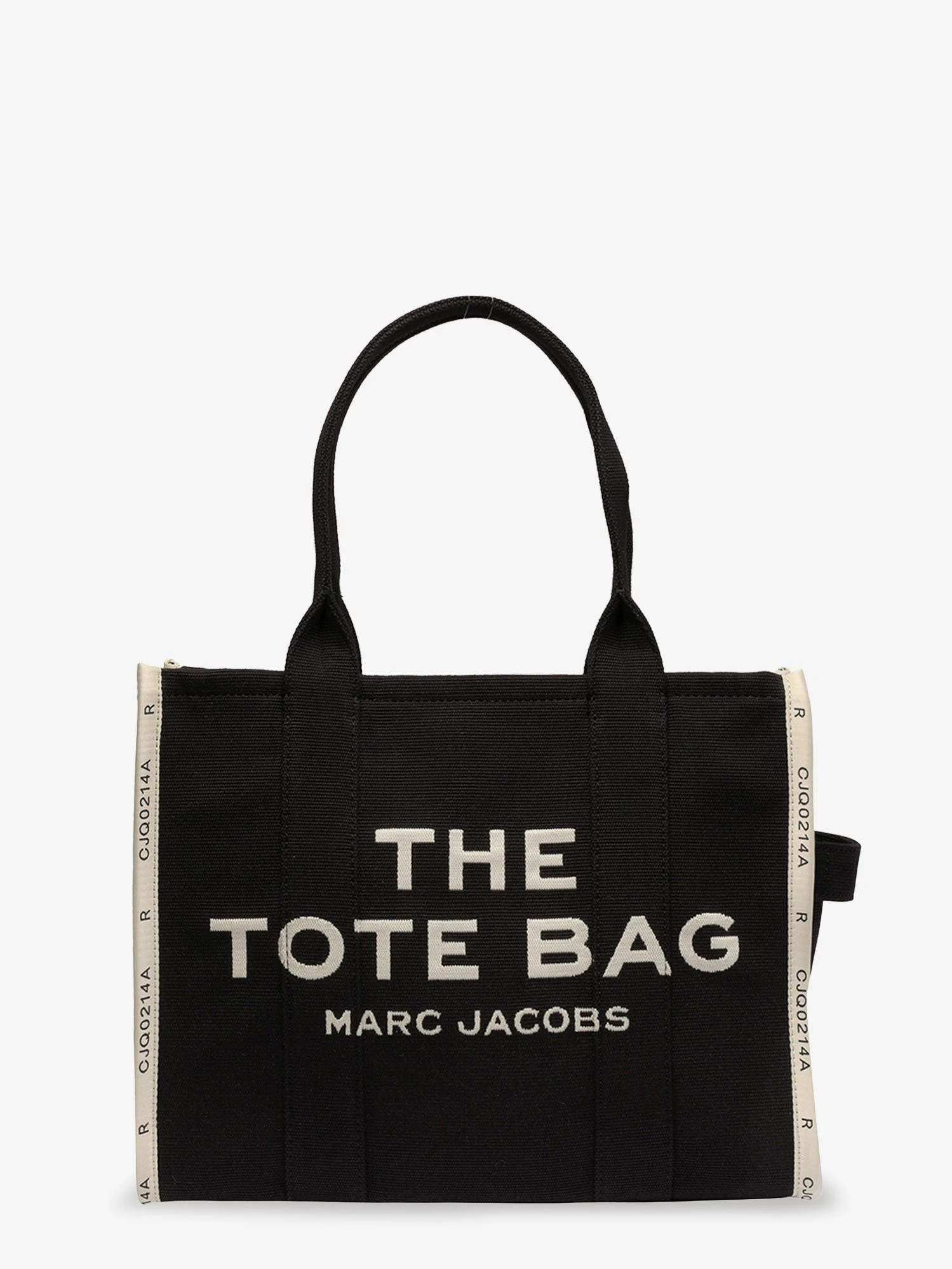 Traveler Tote canvas shopping bag with logo on the front