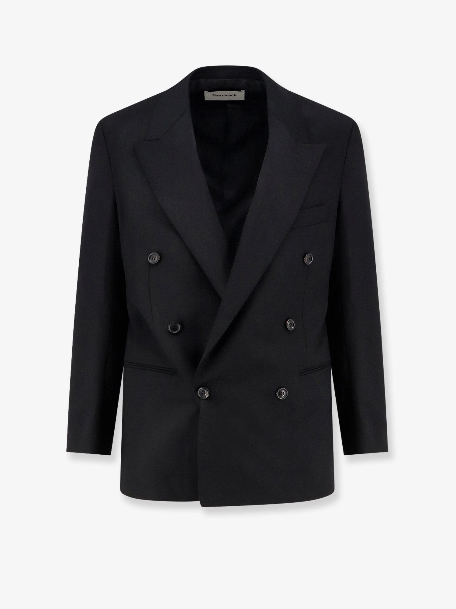 Tailored wool blend Unisex blazer.webp