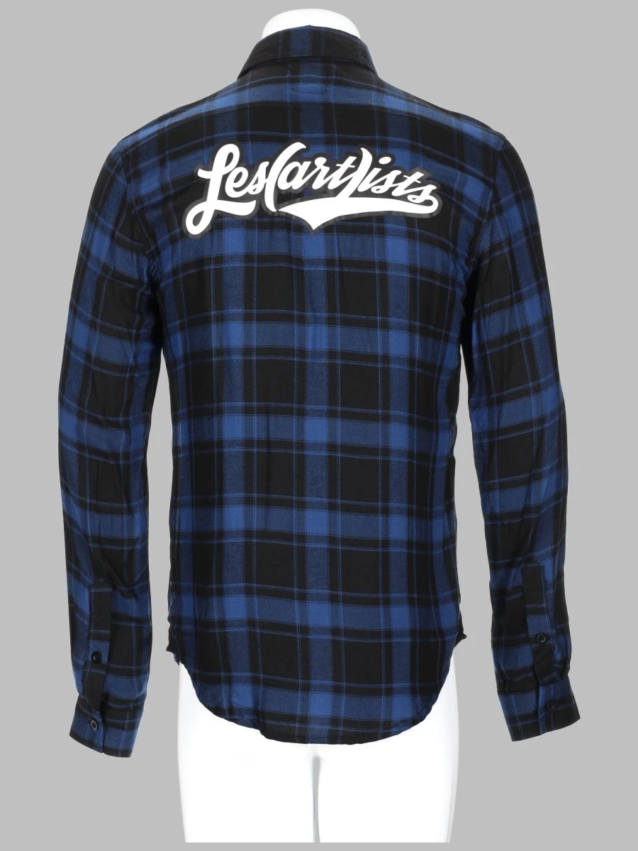 CAMICIA A QUADRI CON LOGO.webp