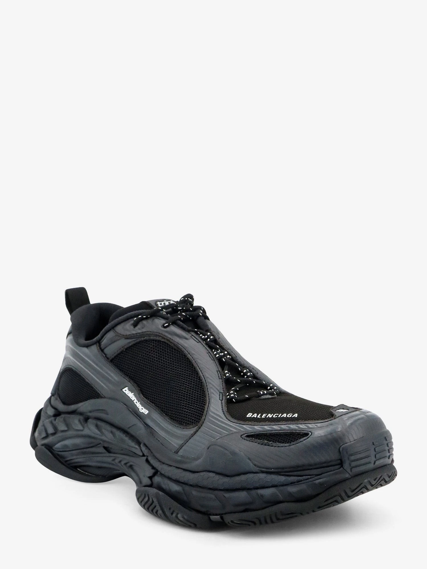 Triple S.2 Gradient mesh sneakers with used-effect nylon inserts.webp